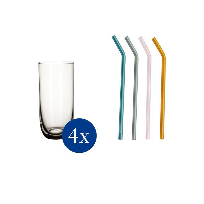 Villeroy & Boch Gläser-Set La Divina Cocktail-Set 8 tlg Glas