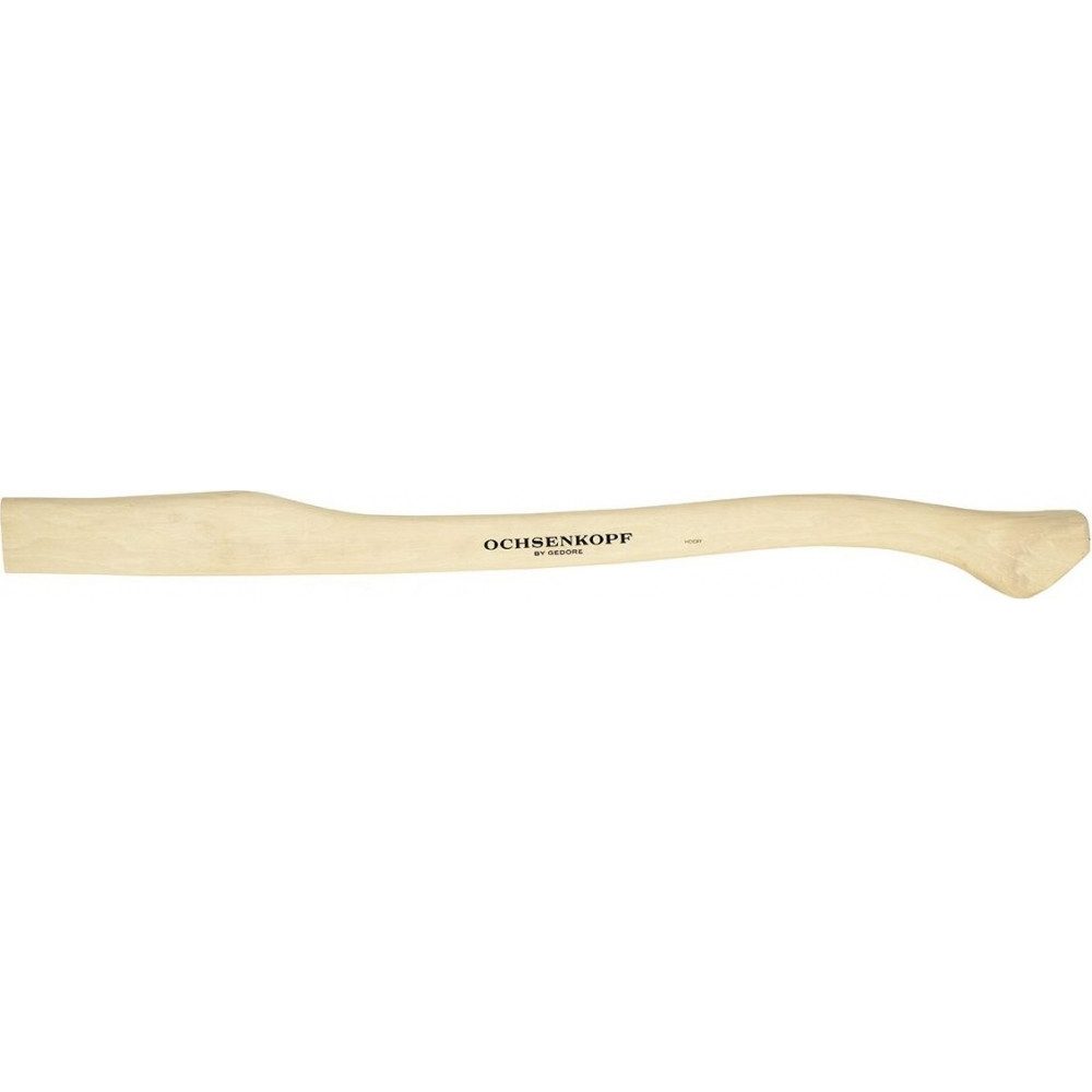 OCHSENKOPF Allzweckmesser Ochsenkopf OX E-453, Hickory, 800mm, Kuhfuß-Form., Hochwertiger Hickory-Ersatzstiel