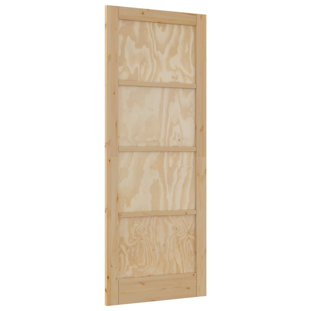 vidaXL Haustür Innentür ORKDAL Braun 83 x 211 cm Sperrholz (1-St)