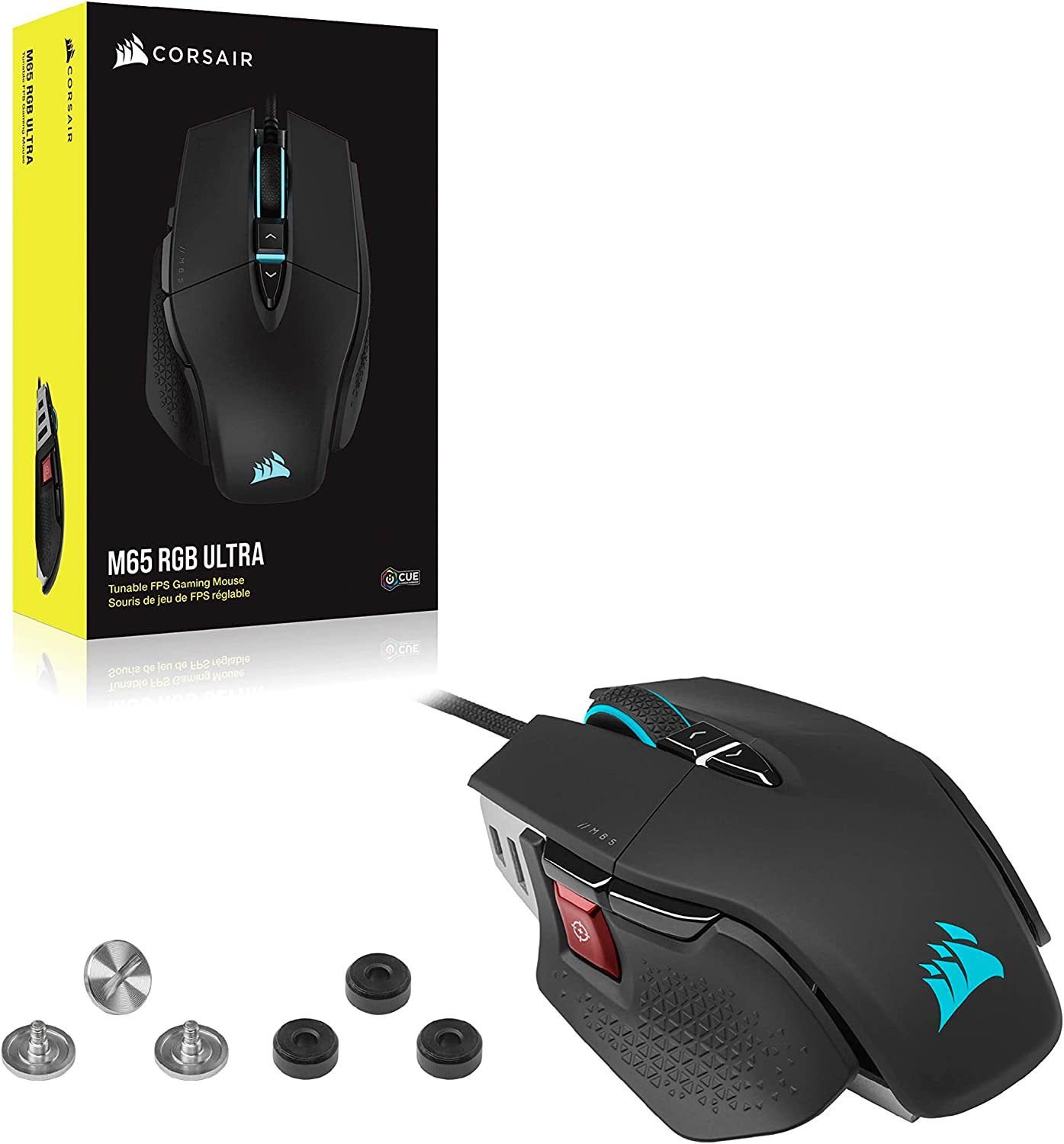 Corsair M65 RGB ULTRA Gaming-Maus (kabelgebunden)