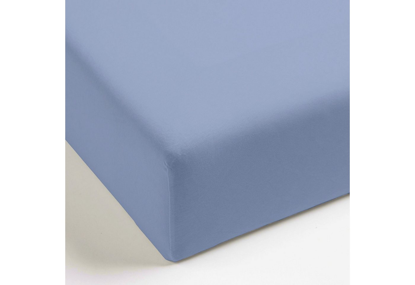 mistral home Spannbettlaken Spannbettlaken Mistral Home Perkal Uni Bettlaken Laken Betttuch, Perkal, Gummizug: Rundumgummizug, (1 Stück), 100% Mako-Baumwolle, bis zu 30cm Matratzenhöhe, Rundgummi