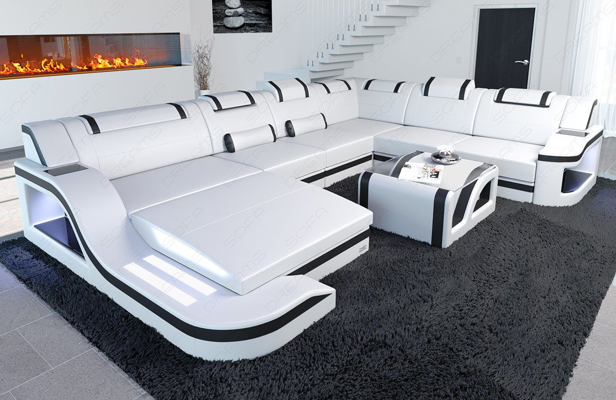 Sofa Dreams Wohnlandschaft Ledercouch Sofa Leder günstig online kaufen