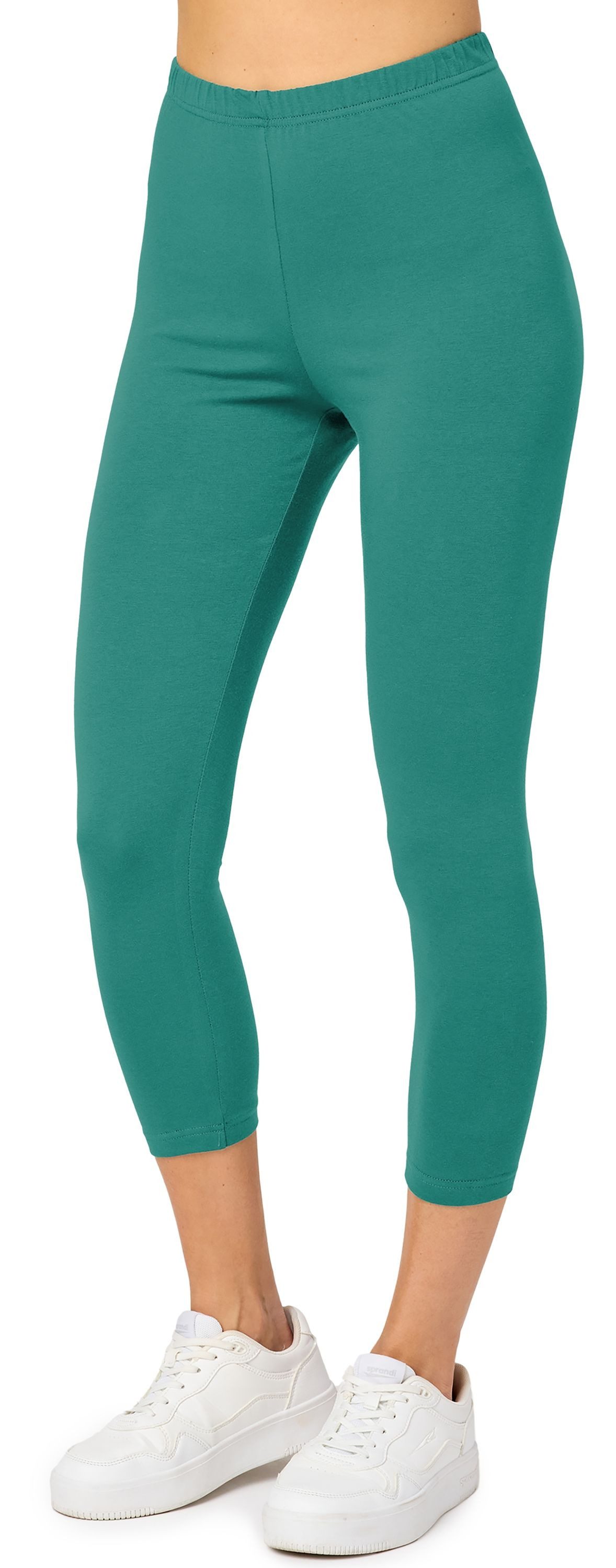 Merry Style Leggings Caprihose Damen 3/4 Hose MS10-199 (1-tlg) aus Baumwoll günstig online kaufen