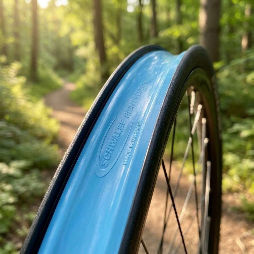 Schwalbe Felgenaufkleber Schwalbe High Pressure Felgenband 25-584 (27,5) TPU Sky-Blue - Pannen