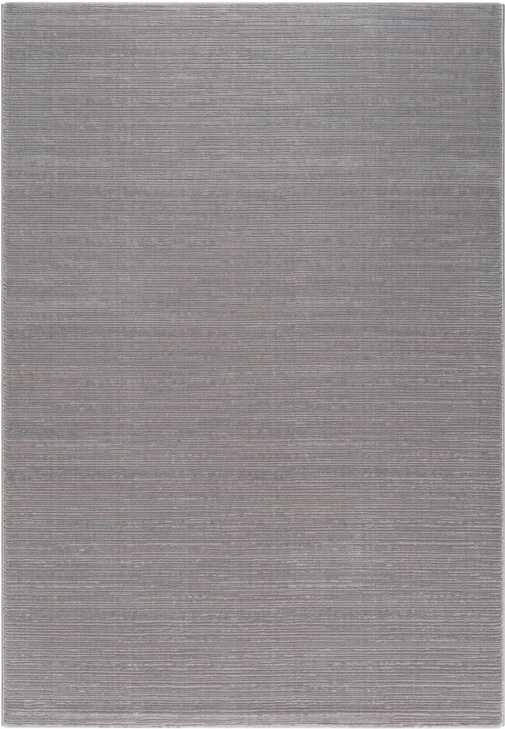 Teppich Lima, Sehrazat, rechteckig, dezentem mm, Verarbeitung hellgrau 10 Glanz, mit Höhe: Kurzflorteppich hochwertige