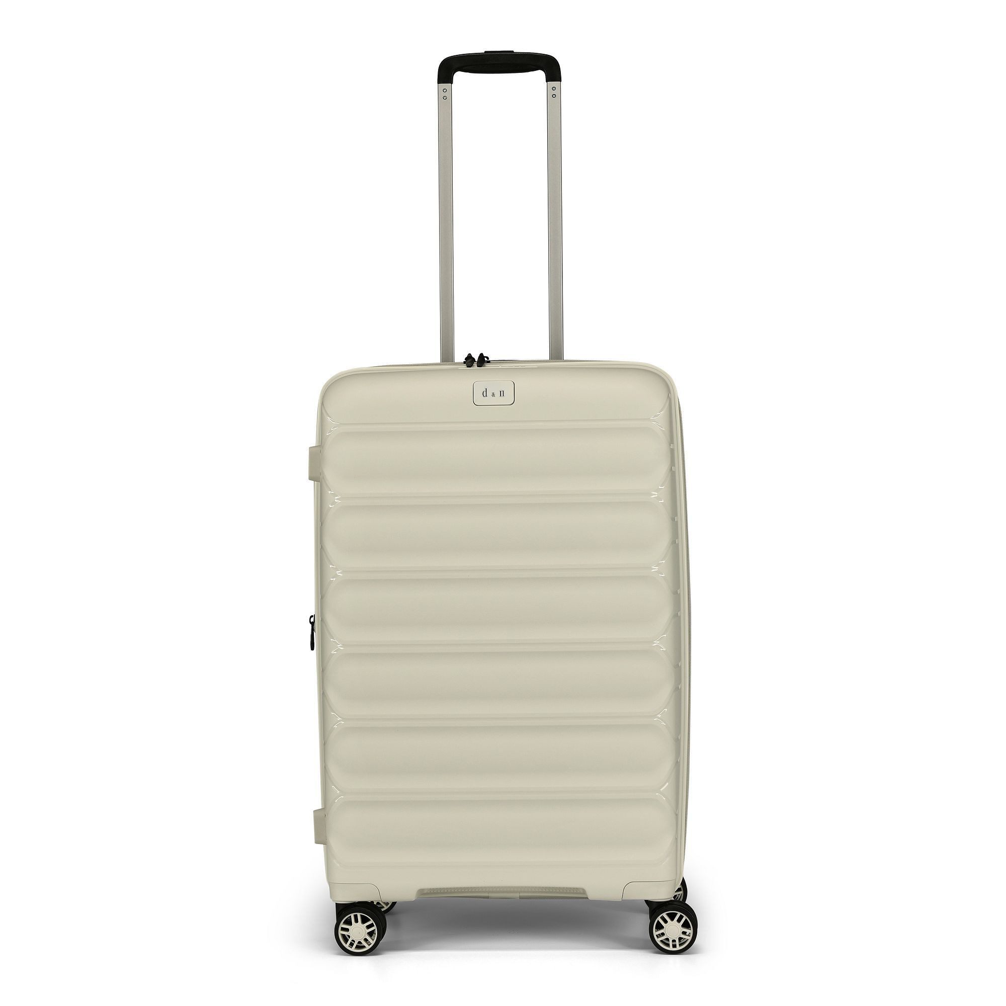 D&N Hartschalen-Trolley Travel Line 4700, 4 Rollen, Polypropylen