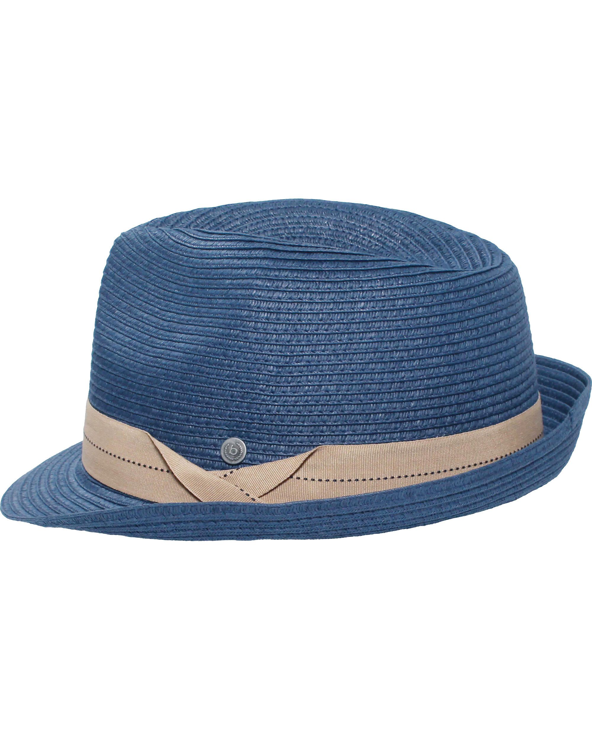 bugatti Fedora Einfarbiger bugatti Trilby für den Sommer mit breitem Hutband (keine)