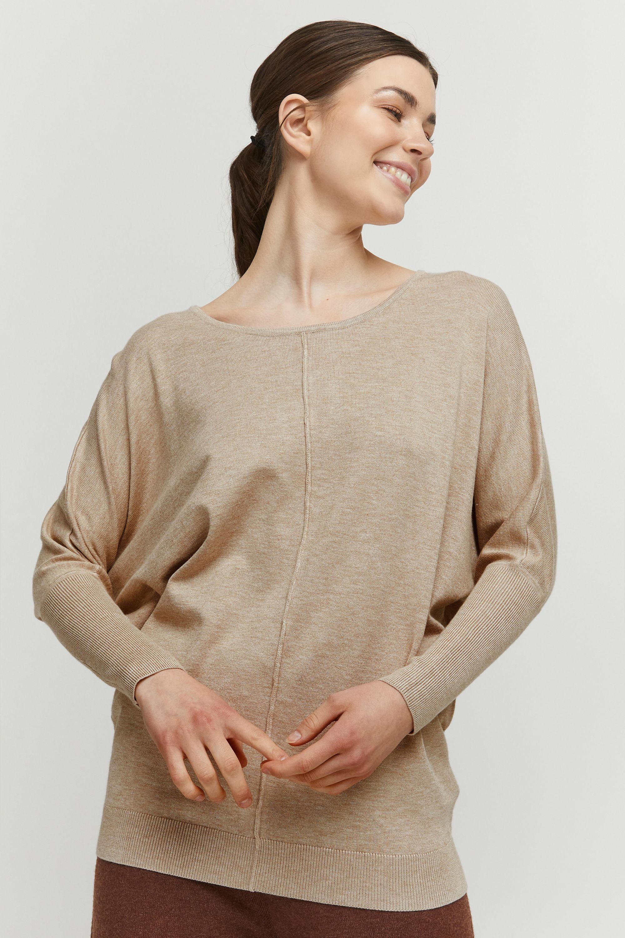 b.young Rundhalspullover BYPIMBA BAT JUMPER -20806434 günstig online kaufen