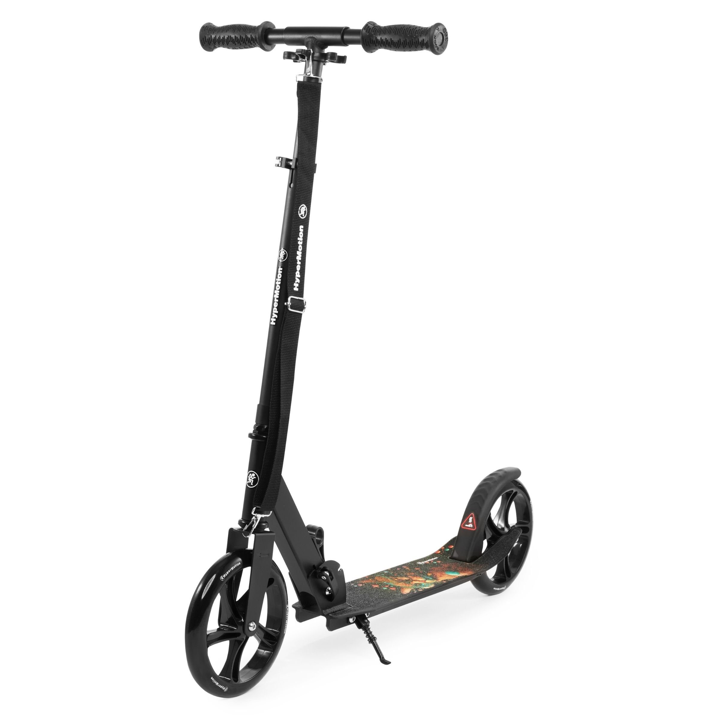 HyperMotion Cityroller VIBE Black Zweirädriger Stadtroller in Schwarz – bis 100 kg, 0 km/h