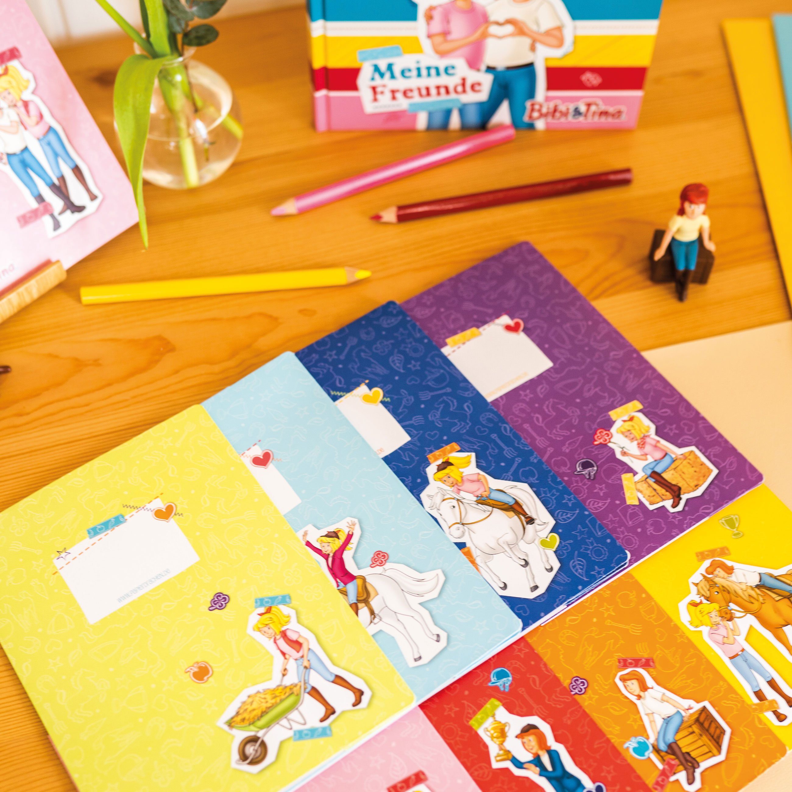 PAPIERDRACHEN Schulheft Papierheftumschläge DIN A5 - in tollen Designs - Schulanfang, aus stabilem 250g Papier