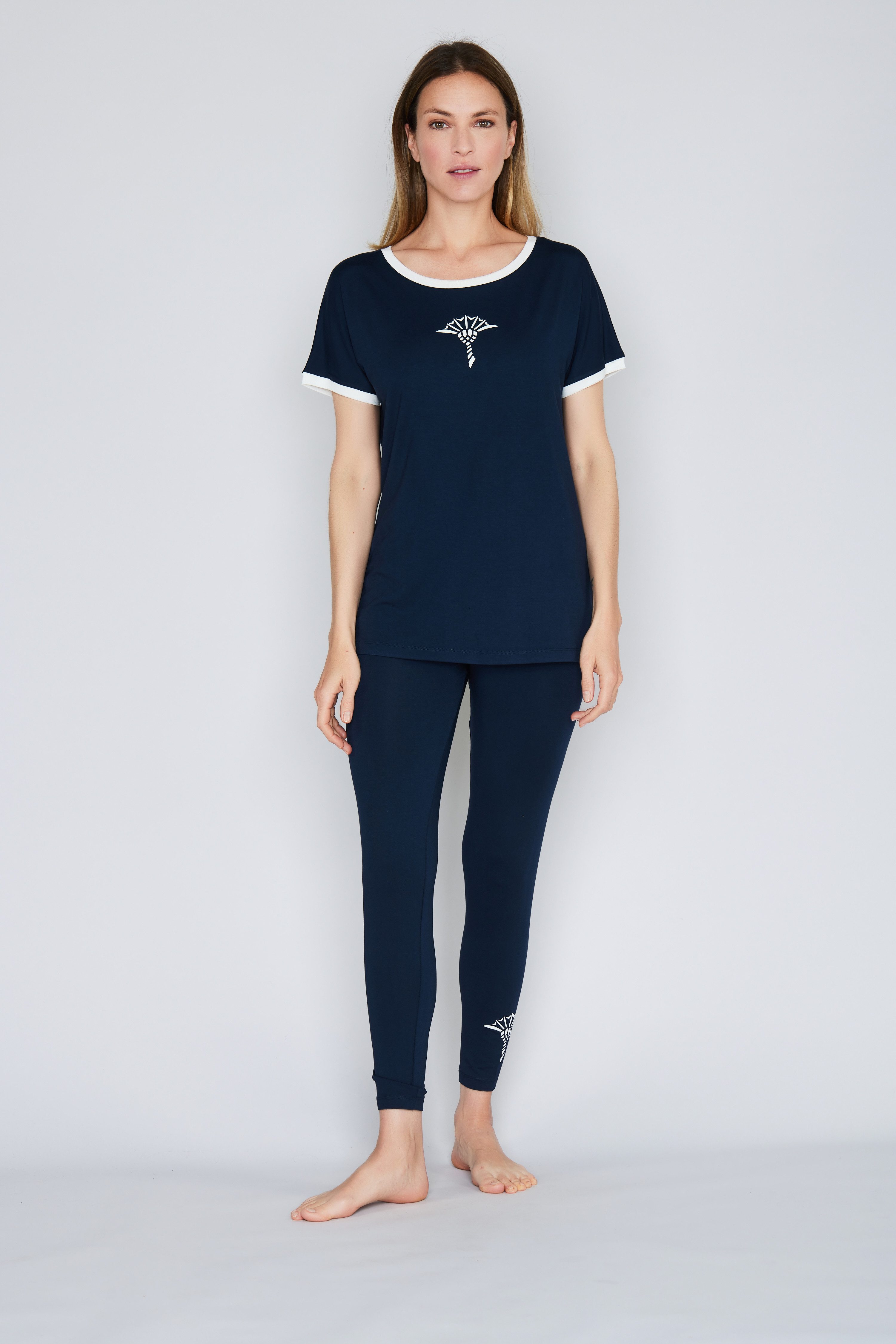 JOOP! T-Shirt Move mit kontrastierendem Rundhalsausschnitt – Bild 5 von 5