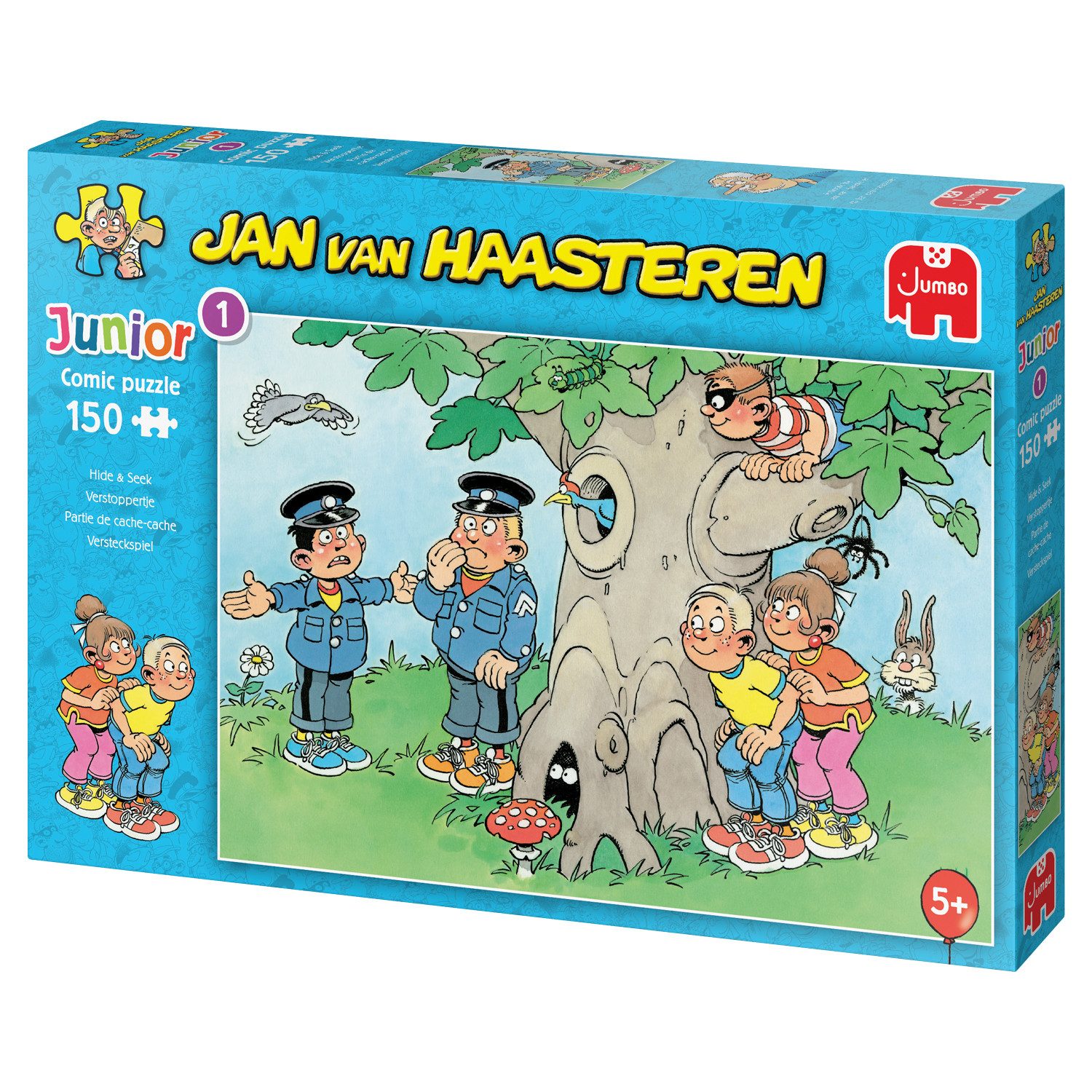 Jan van Haasteren Puzzle Jan van Haasteren Junior 1 Versteckspiel 150 Teile Puzzle, 150 Puzzleteile