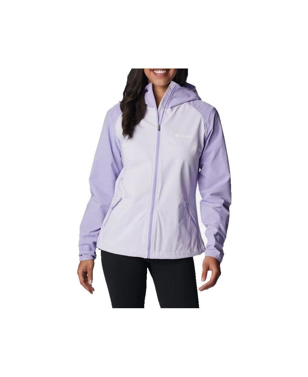 Columbia Funktionsjacke Heather Canyon Softshell Jacket Purple Tint, Frosted Purpl | Übergangsjacken