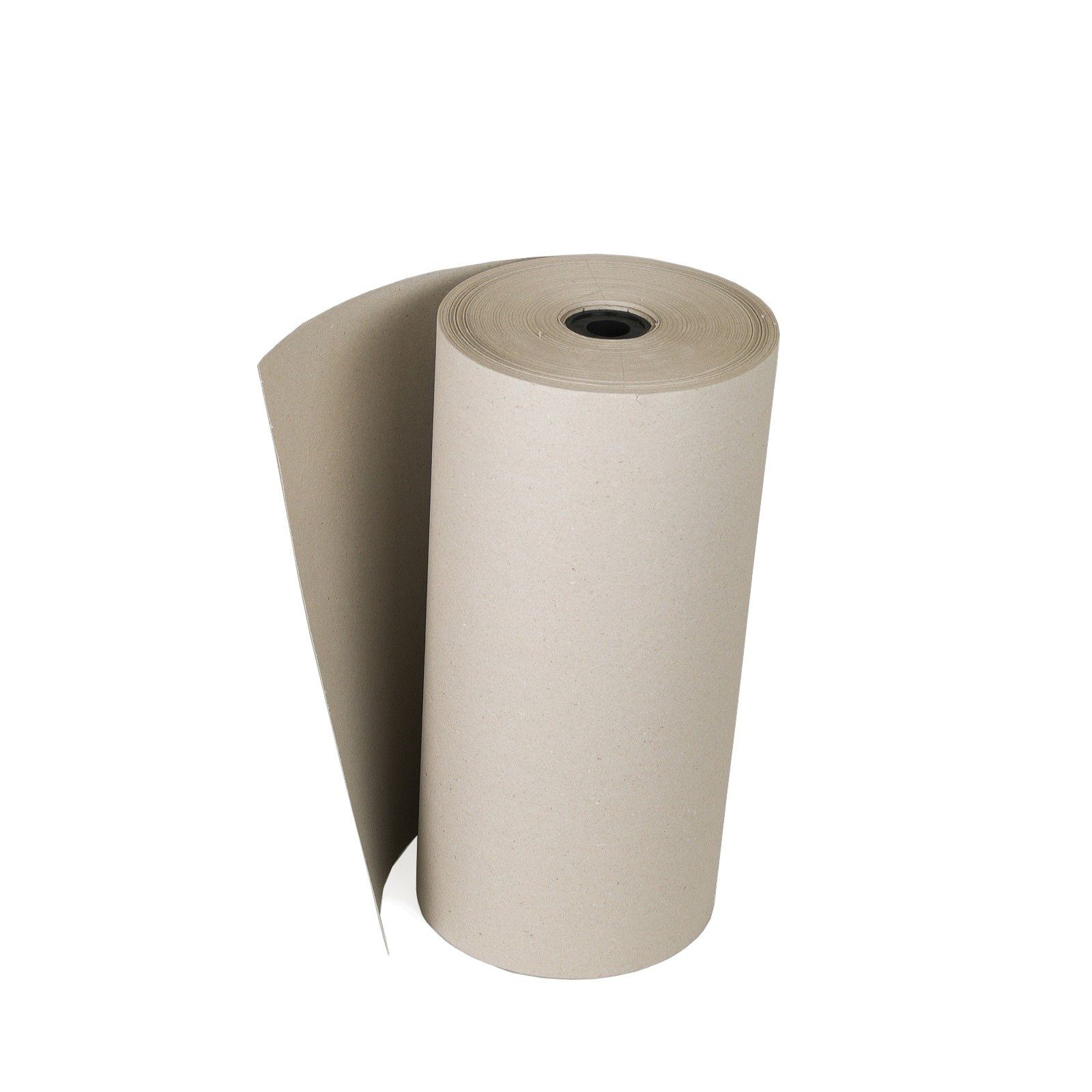 200m Grau 0,5x Packpapier Seidenpapier, Rollen-Schrenzpapier 100g/m² Verpackungen Füllmaterial KK