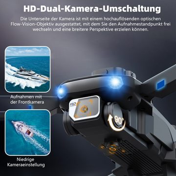 MDHAND S150 8K Drohne Dual-Kamera Drohne (8K, Set, Bürstenloser Motor Vierseitige Hindernisvermeidung)