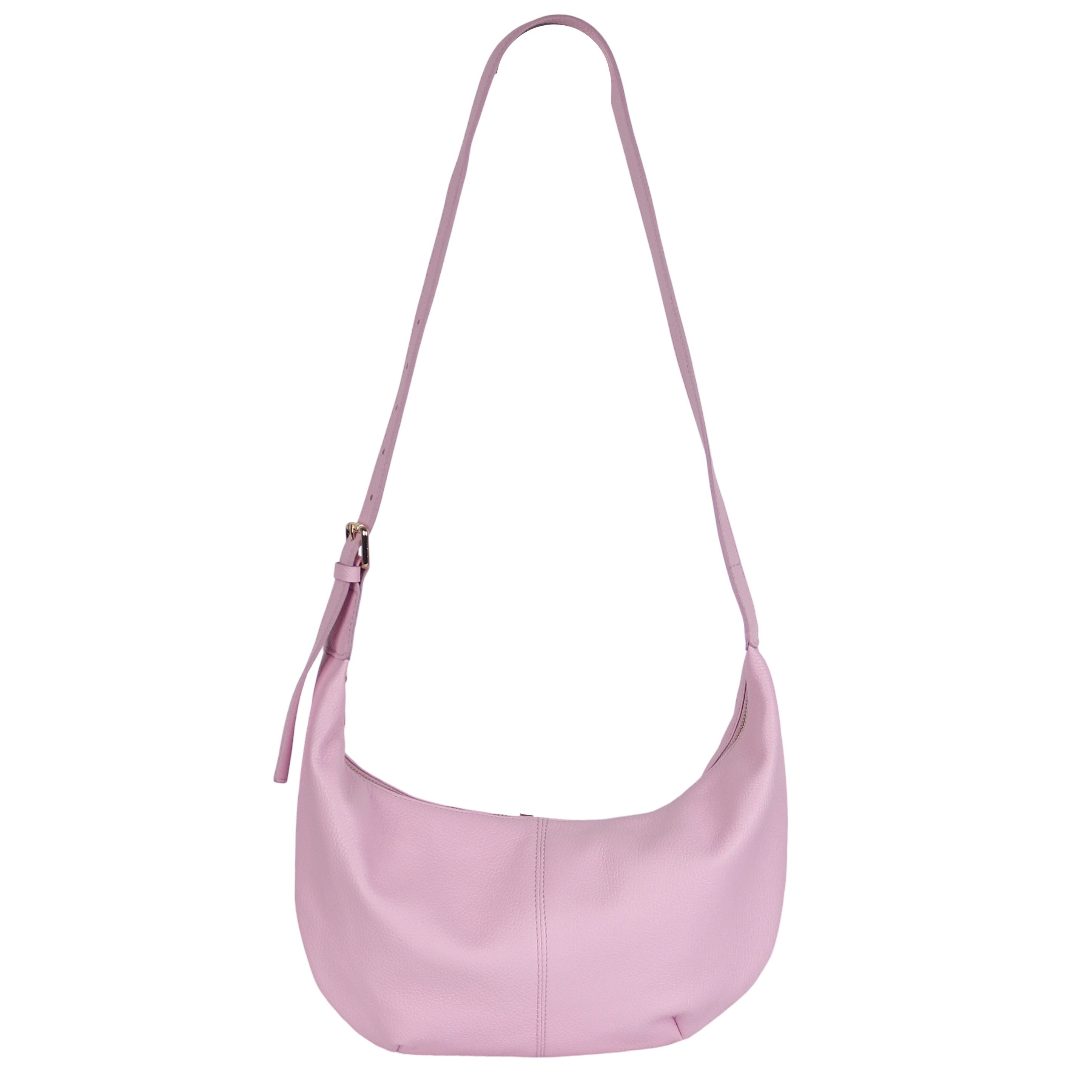 Umhängetasche Damen Crossbody Bag, Echtleder Made In Italy