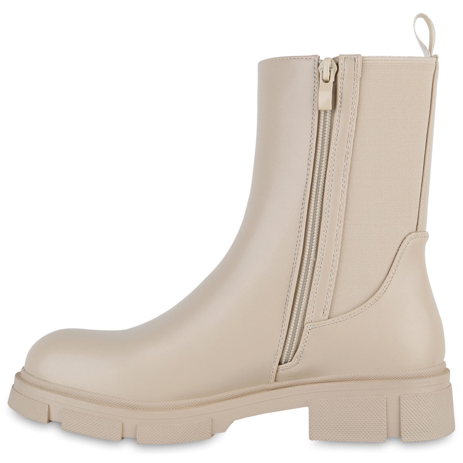 VAN HILL 839630 Stiefelette Damen Leicht Gefüttert Klassische Stiefeletten günstig online kaufen