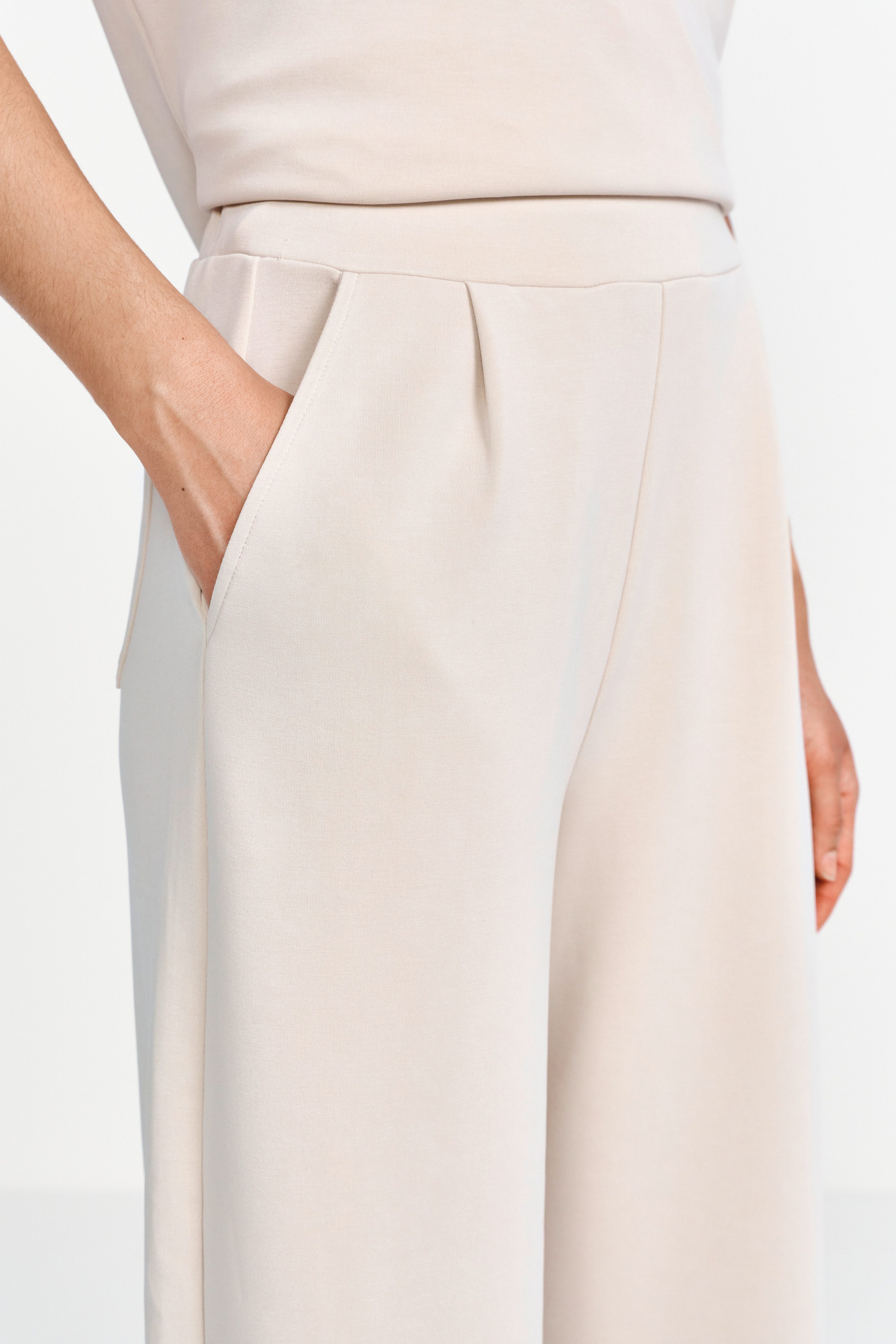 RICHROYAL Culotte Regular fit mit Bundfalten