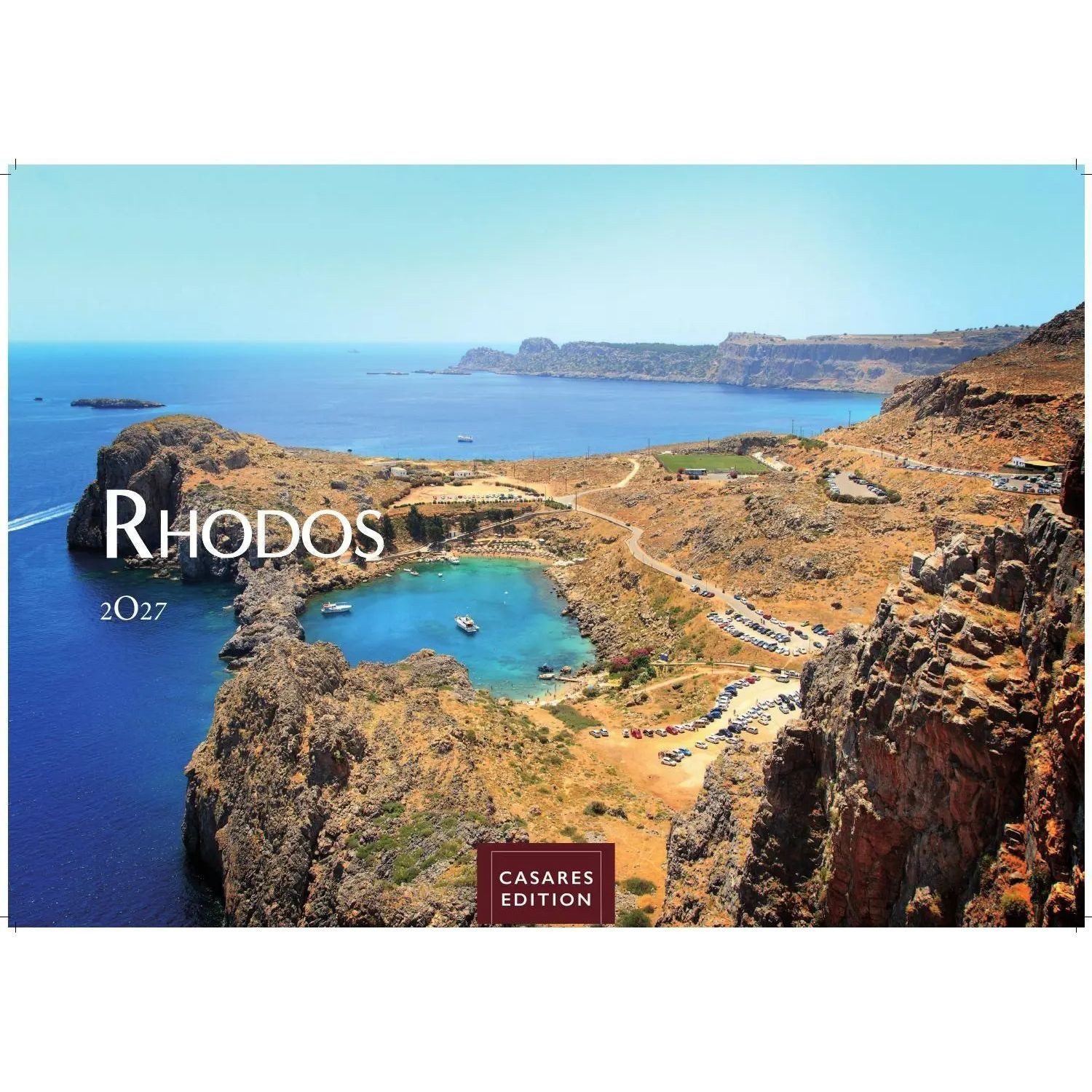 Wandkalender Rhodos Kalender 2027 - Wandkalender, Fotokalender Griechenland...