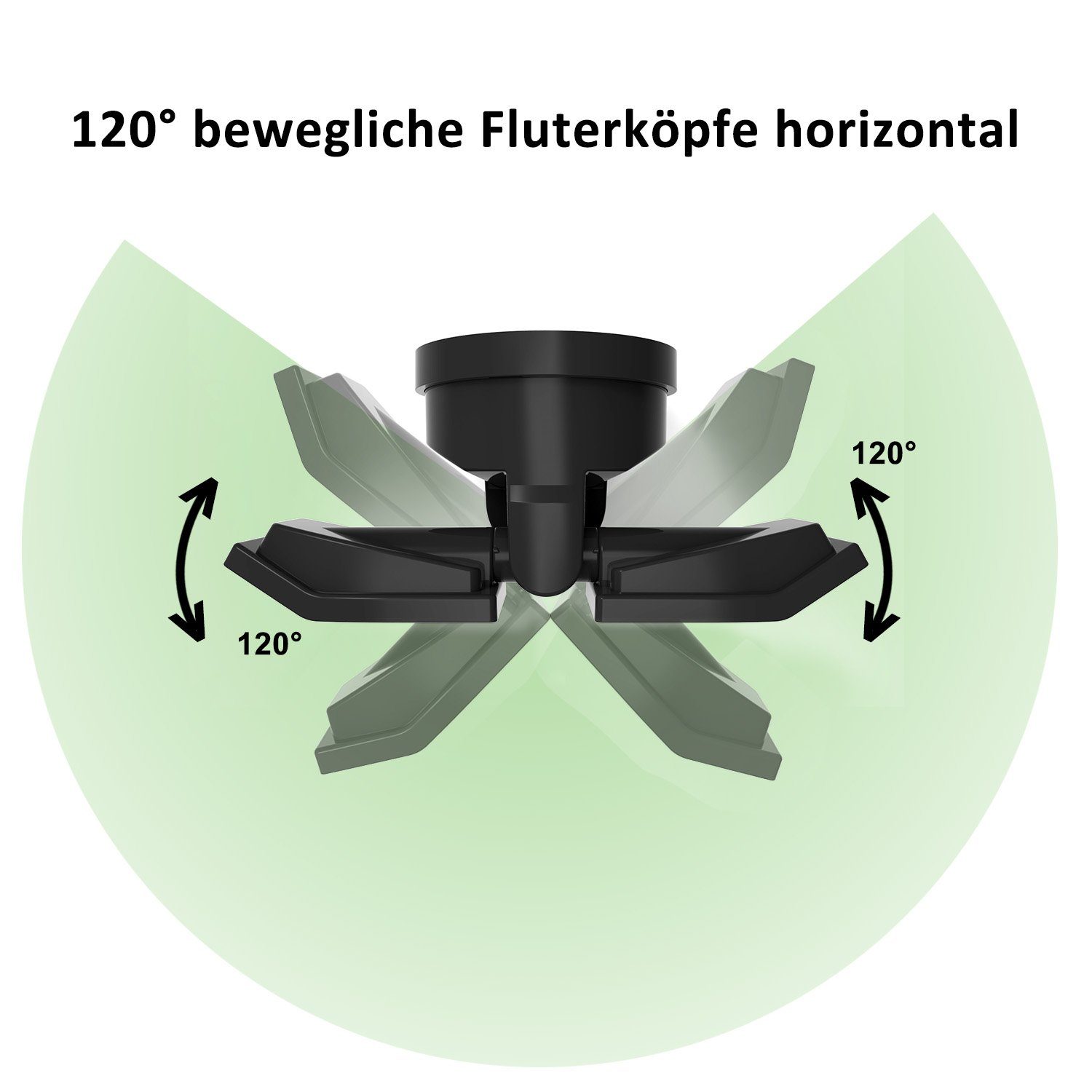 Northpoint LED Wandstrahler Bewegungsmelder 2 Fluter-Köpfe günstig online kaufen