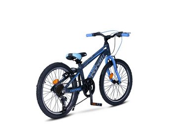 Toys Store Jugendfahrrad 20 Zoll Alu Fahrrad Hardtail 7 Gang 20" Kinderfahrrad Mountainbike MTB, 7 Gang, Microshift Drehgriff