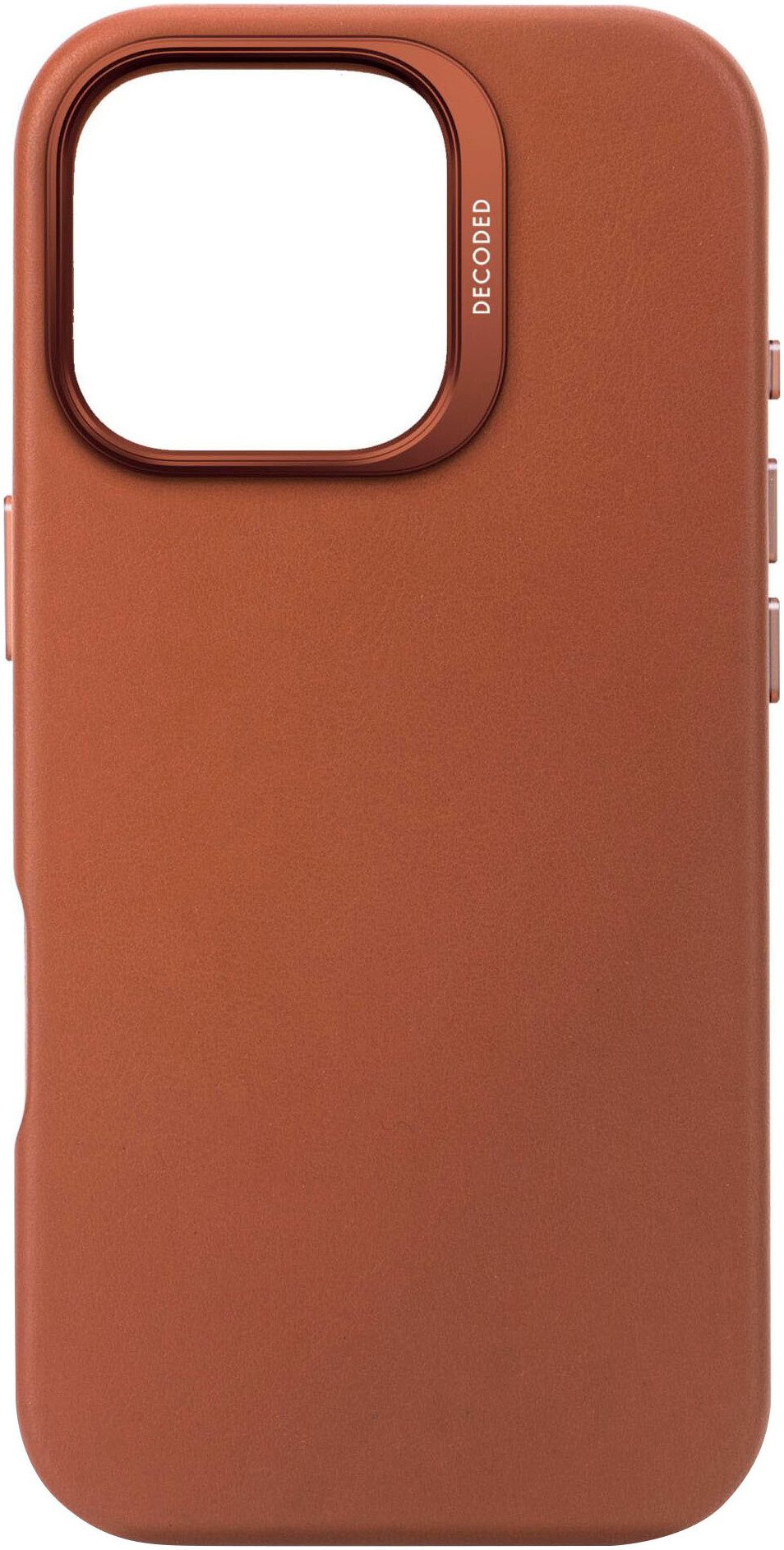 DECODED Smartphone-Hülle Leather Backcover iPhone 16 Pro