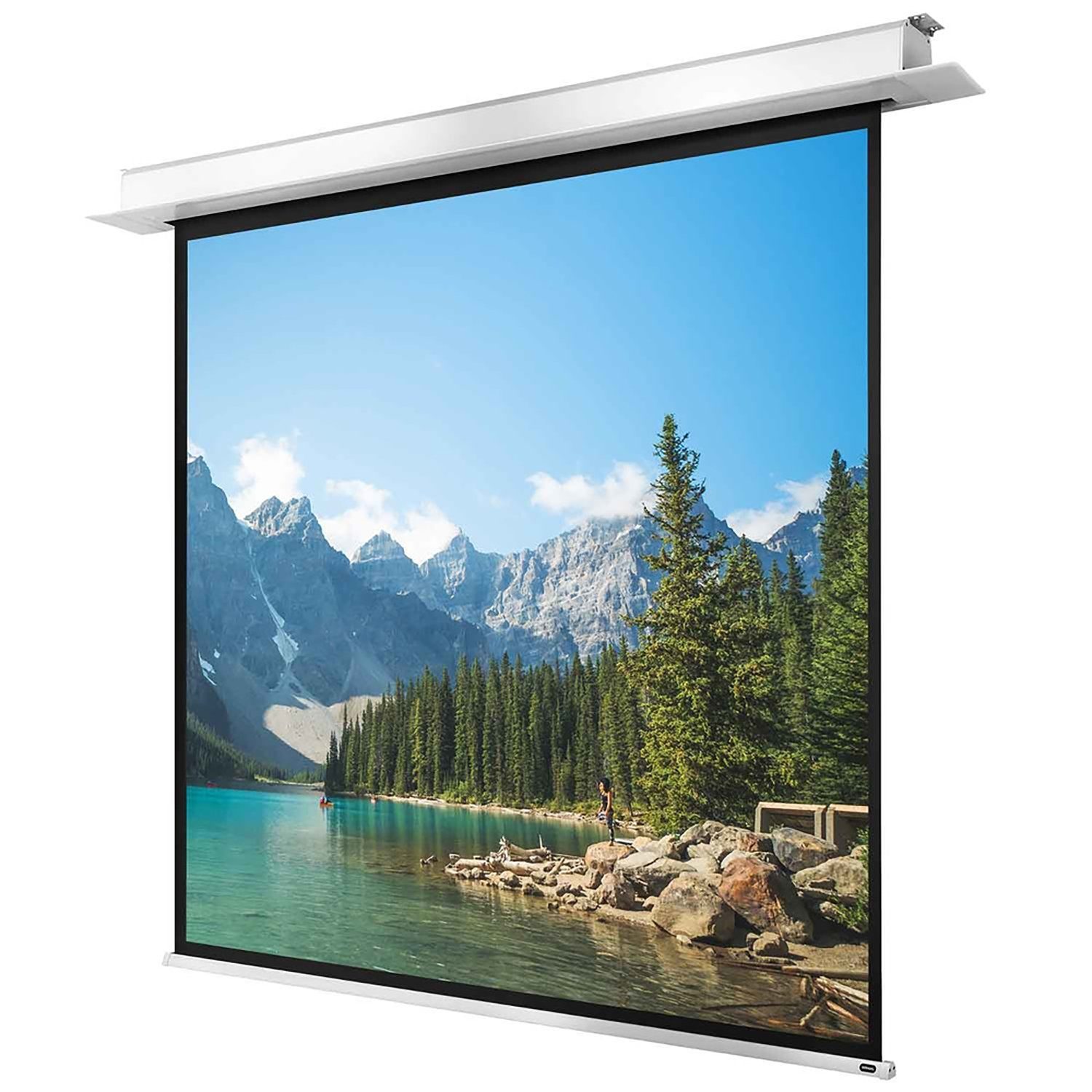Celexon Deckeneinbau Pro+ Motorleinwand (180 x 135cm, 4:3, Gain 1,2)
