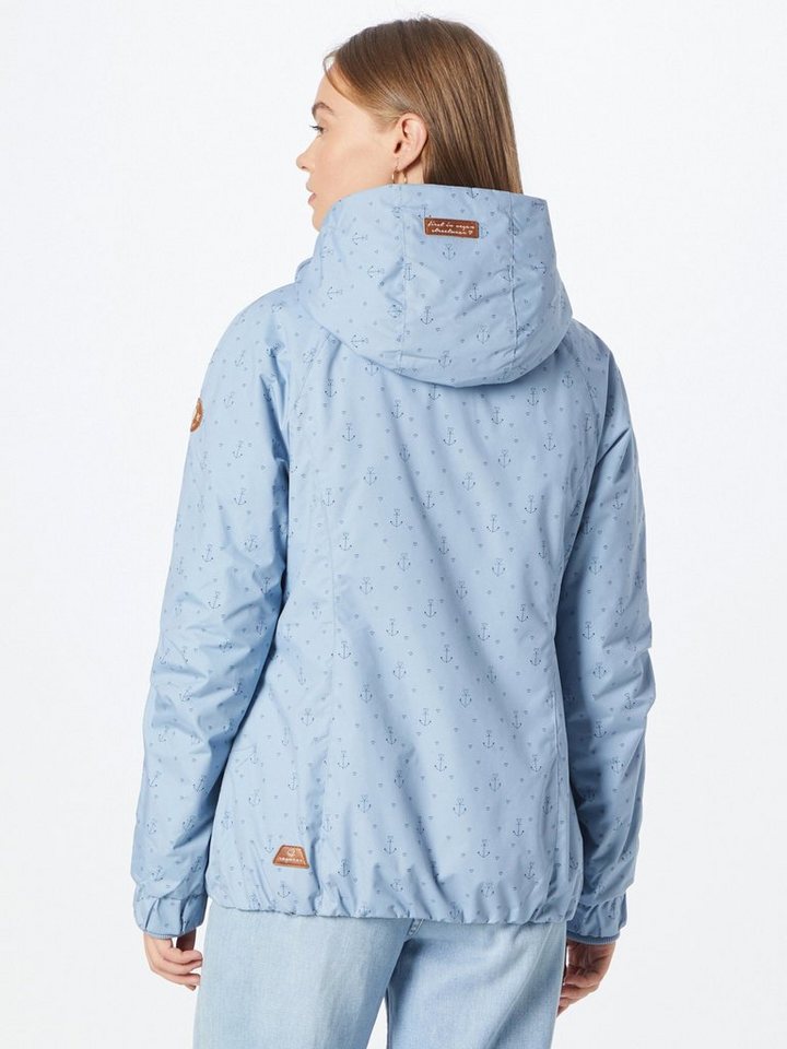 Ragwear Langjacke DIZZIE MARINA (1-St), Kapuze mit Stehkragen