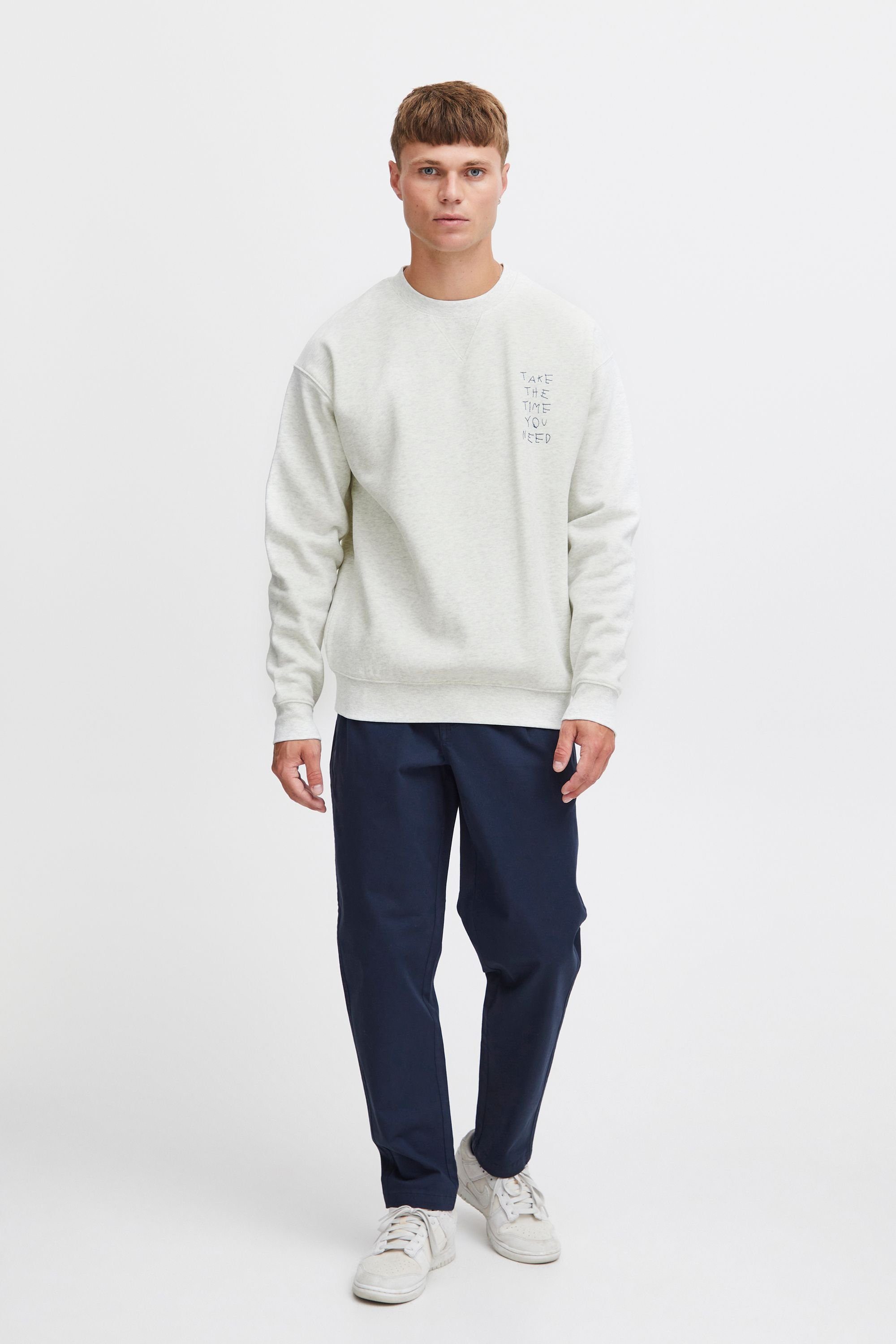 Melange SDHalvard Sweatshirt !Solid Oyster Grey (1401051)