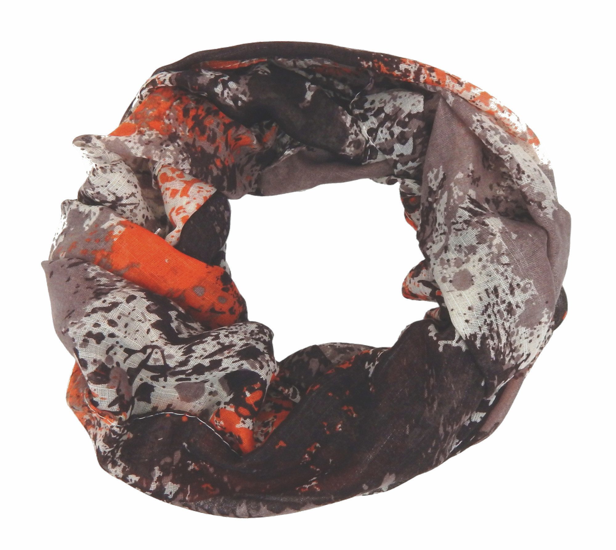 Ella Jonte Loop, 4 Farben Grün Orange Pink Blau bunt mit Airbrush Muster günstig online kaufen