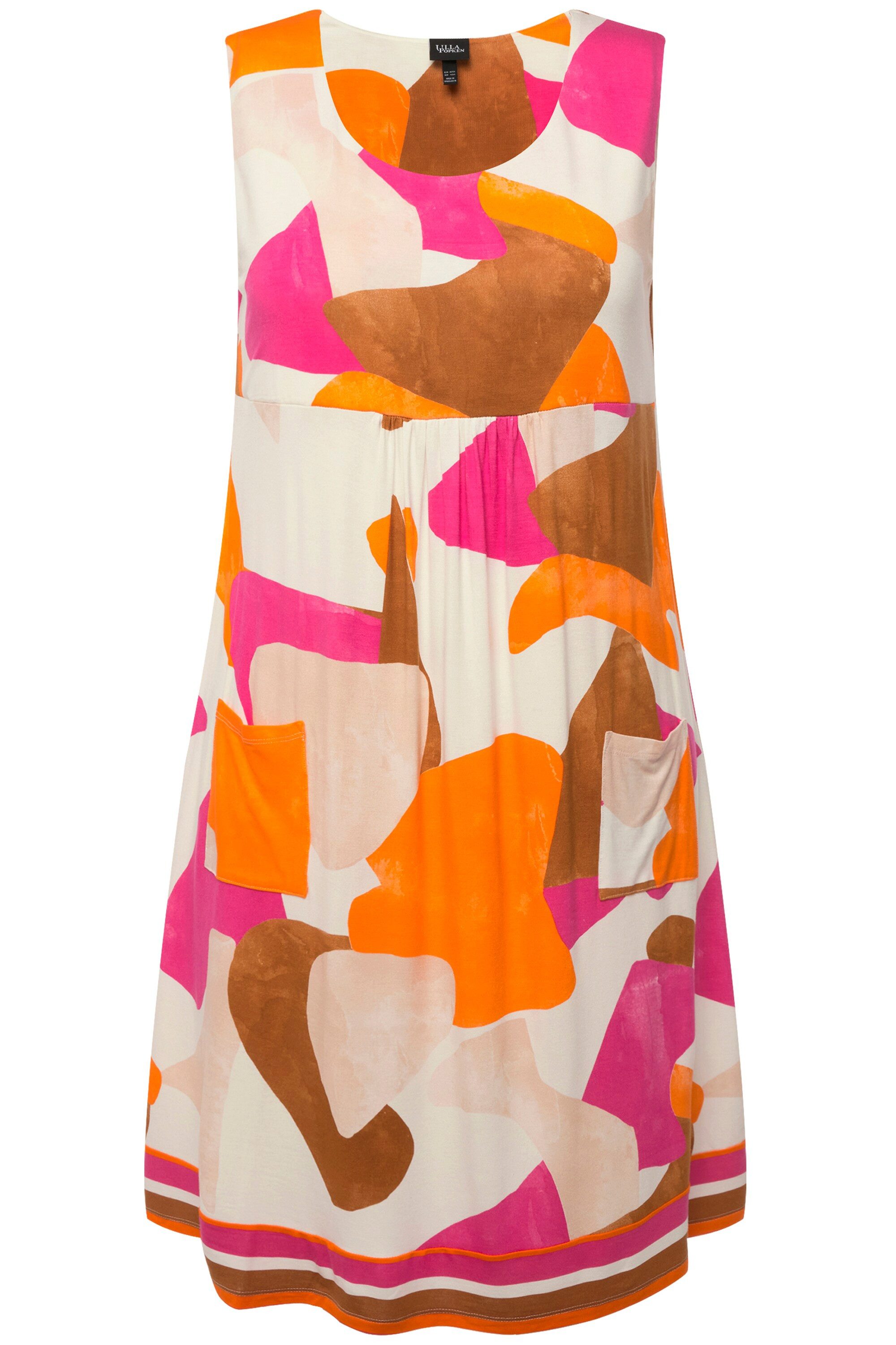 Ulla Popken Minikleid Minikleid grafischer Druck günstig online kaufen