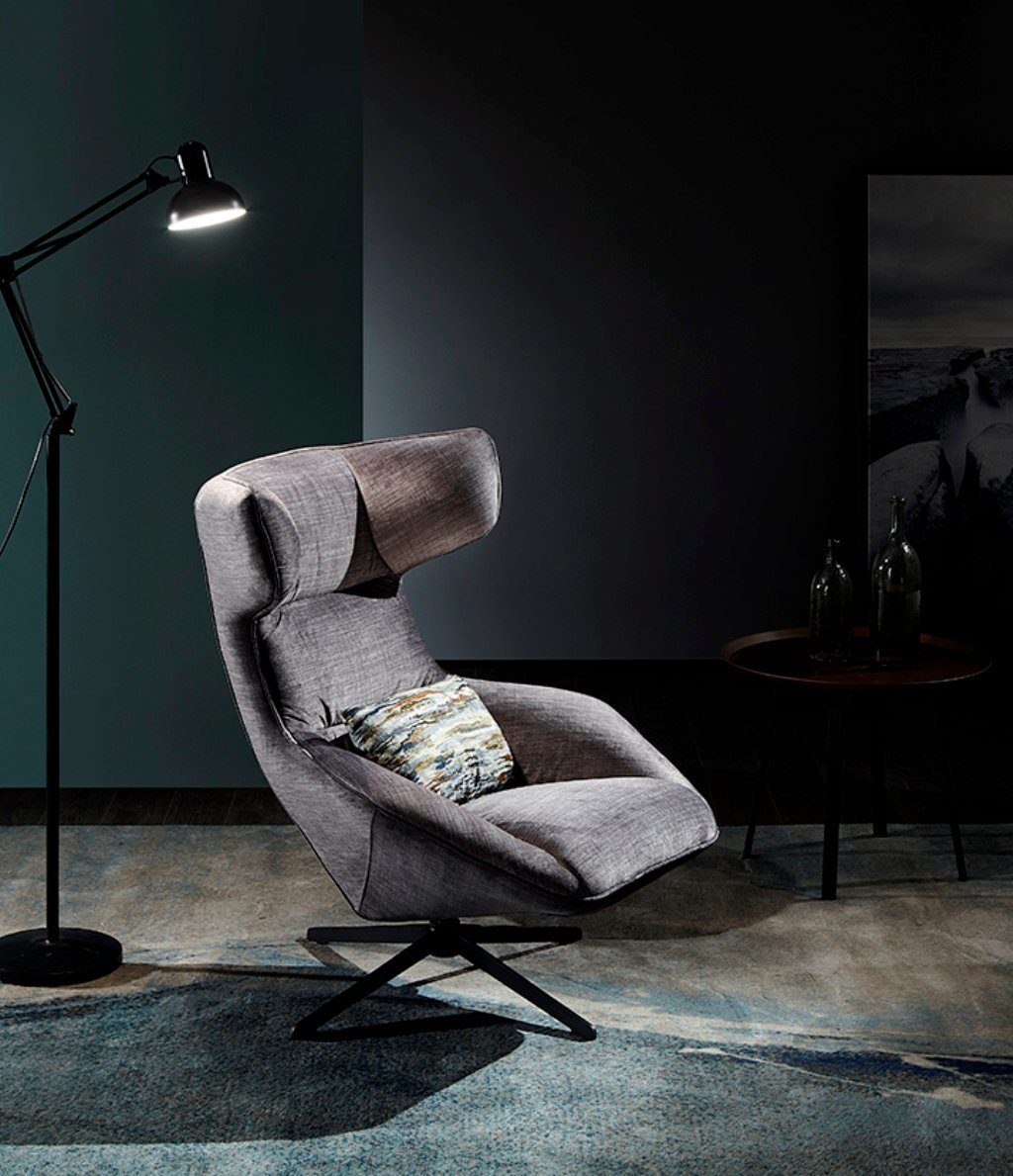 JVmoebel Relaxsessel, Lounge Ohren Sessel Club Designer Möbel Fernseh Sofa  Stuhl Stühle Polster Sitz