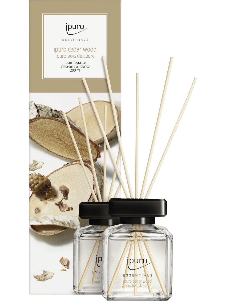 IPURO Raumduft ipuro ESSENTIALS Raumduft Cedar Wood 200 ml