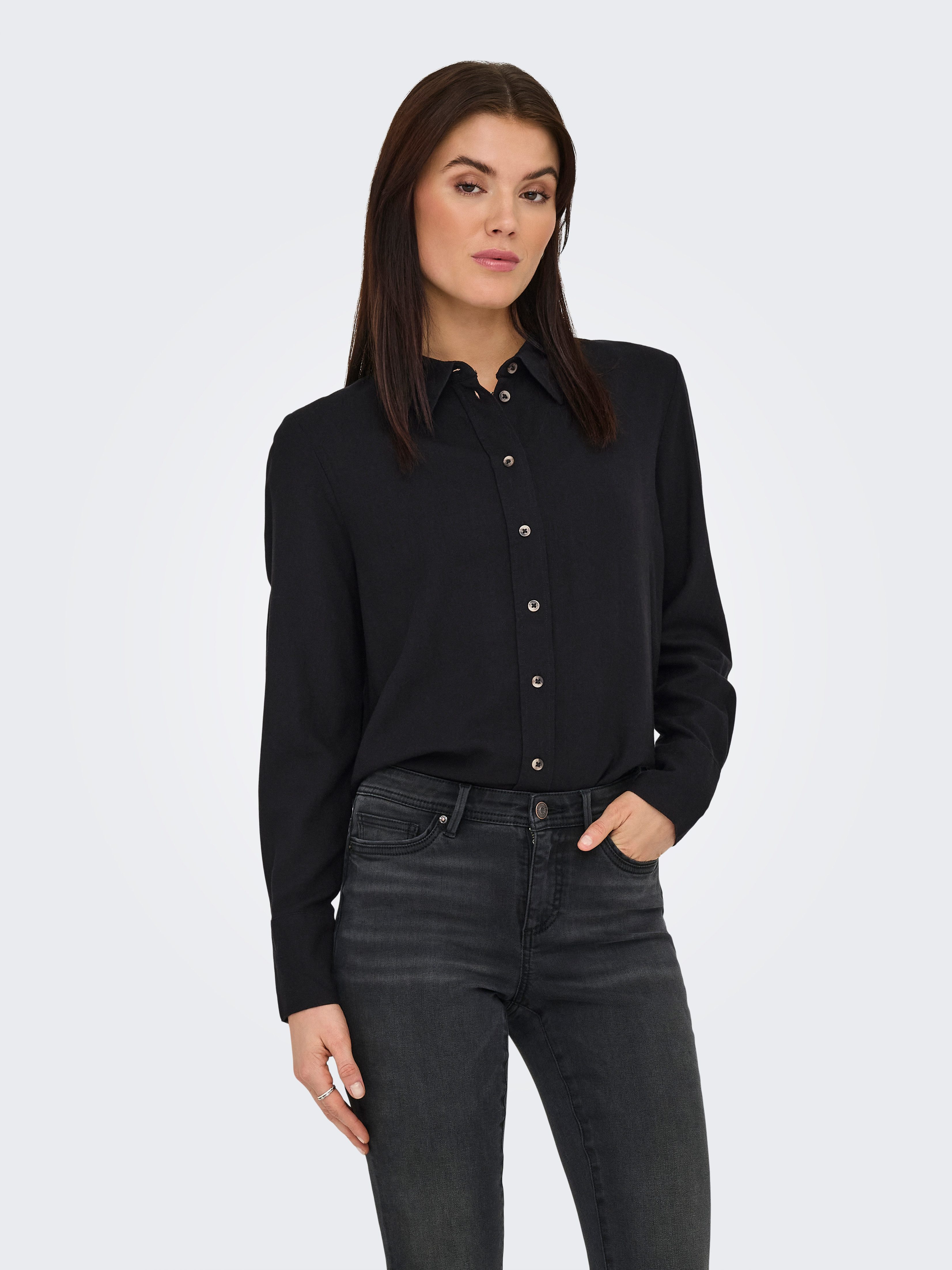 JDY Hemdbluse JDYSAY L/S LINEN LOOSE günstig online kaufen