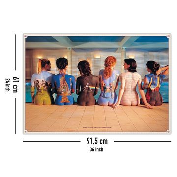 PYRAMID Poster Pink Floyd Poster Bodypainting Album Covers 91,5 x 61 cm