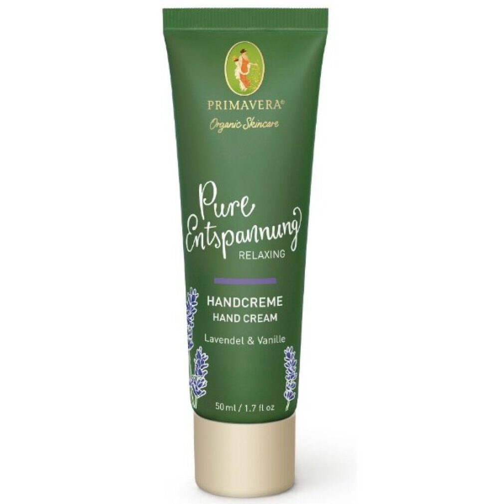 Primavera Nagelpflegecreme Pflegende Handcreme Relaxing (Handcreme) 50 ml