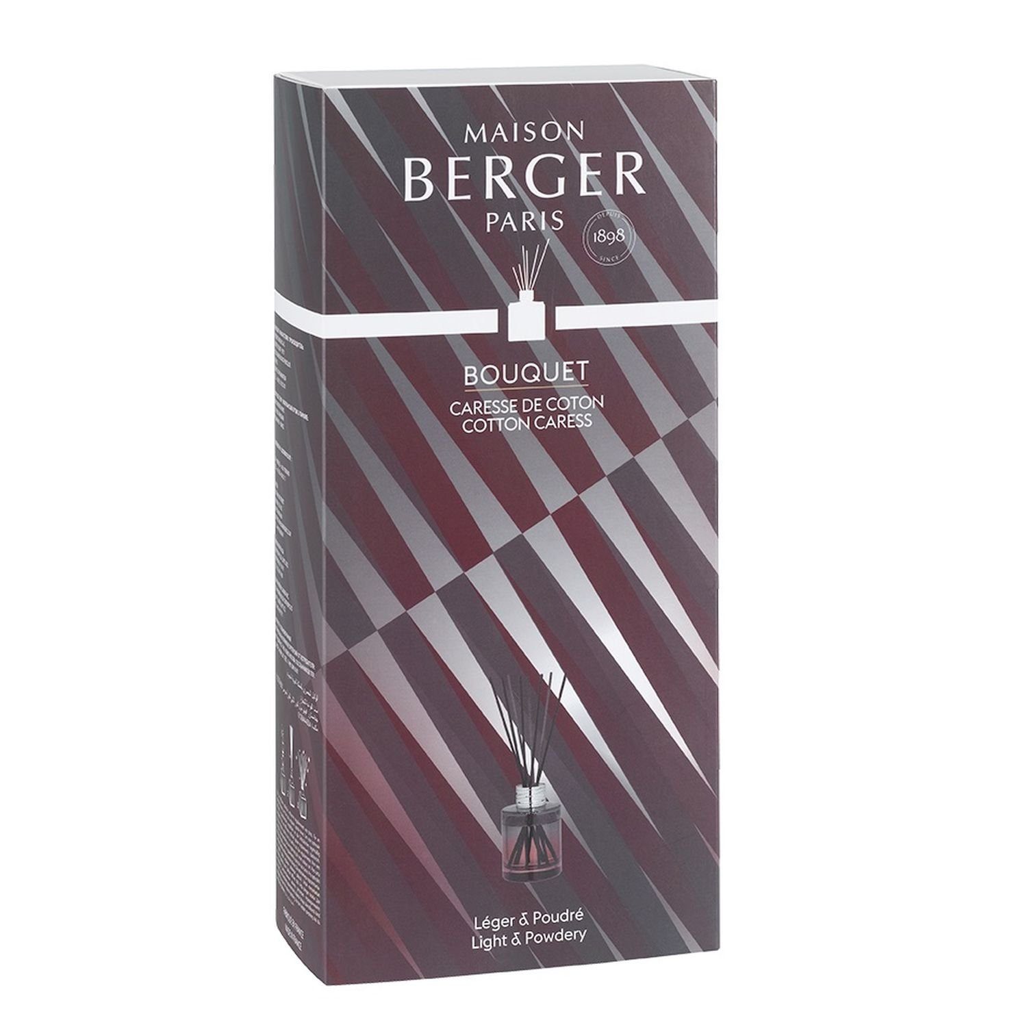 MAISON BERGER PARIS Raumduft Bouquet Dare Grau & Rosa Zarte Baumwollblüte