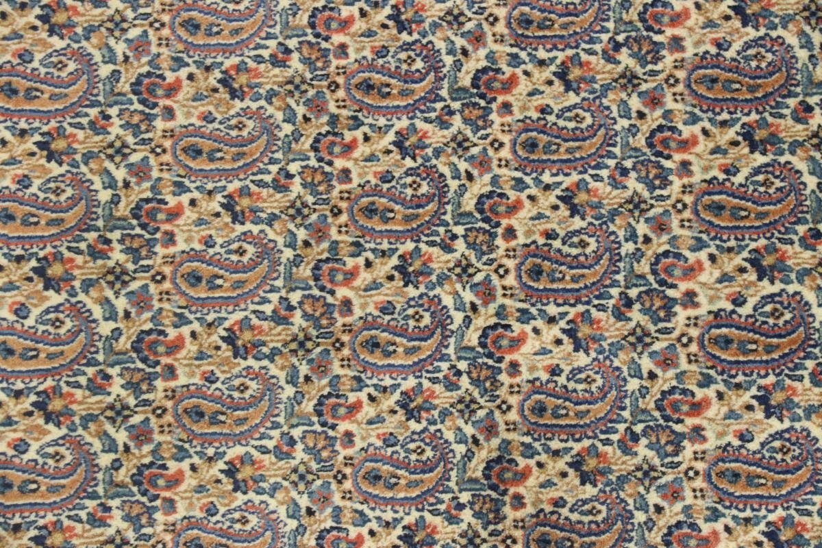 Orientteppich Kerman Rafsanjan Orientteppich, Nain rechteckig, mm Trading, Sherkat Höhe: 140x225 Handgeknüpfter 12