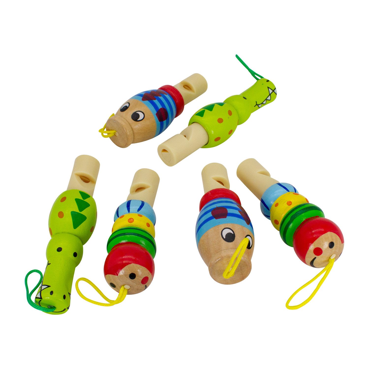 GICO Spielzeug-Musikinstrument Set mit 6 Pfeifen, günstig online kaufen