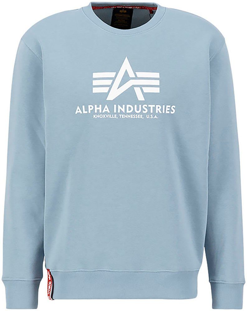 Sweater Sweatshirt greyblue Alpha Industries Basic