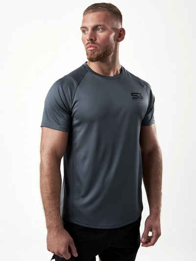 SATIRE GYM® Trainingsshirt »Muscle Fit Shirt« (1-tlg)
