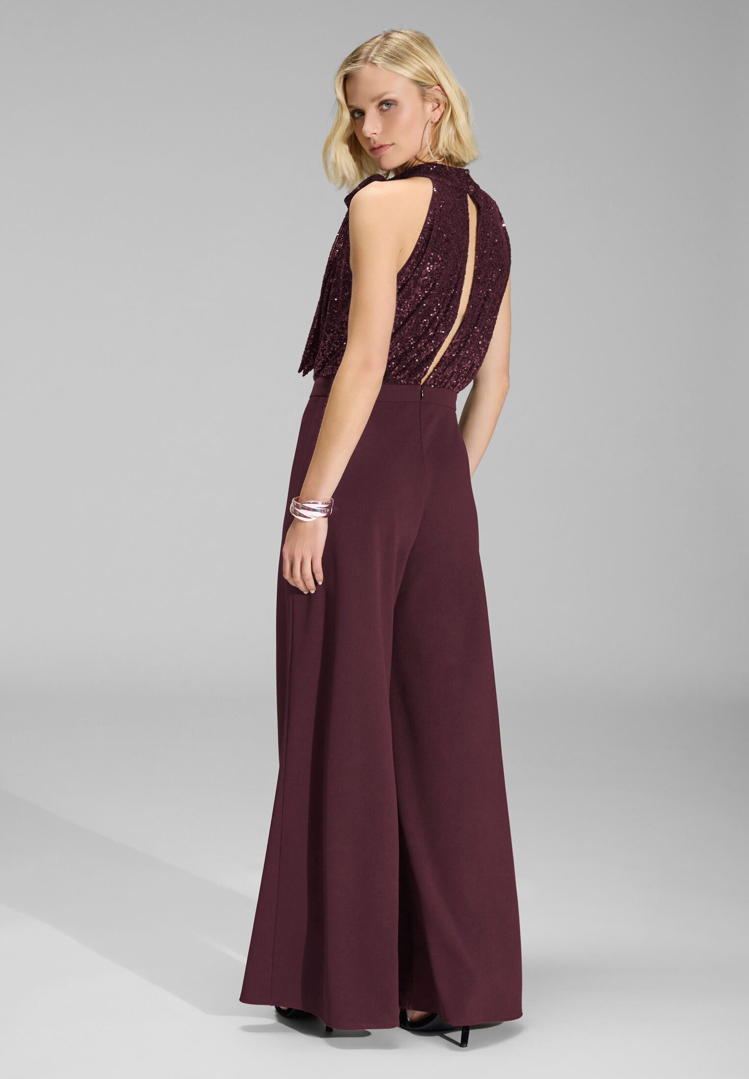 SWING Jumpsuit Blusiges Oberteil günstig online kaufen