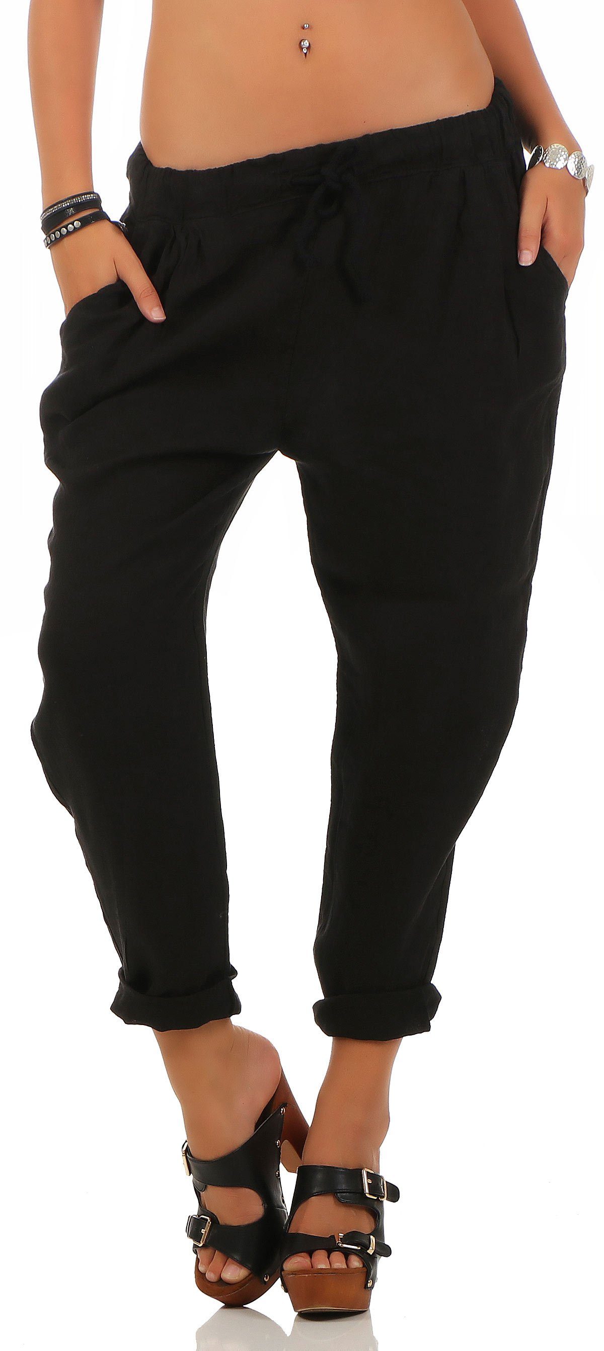 malito more than fashion Leinenhose 6816 günstig online kaufen