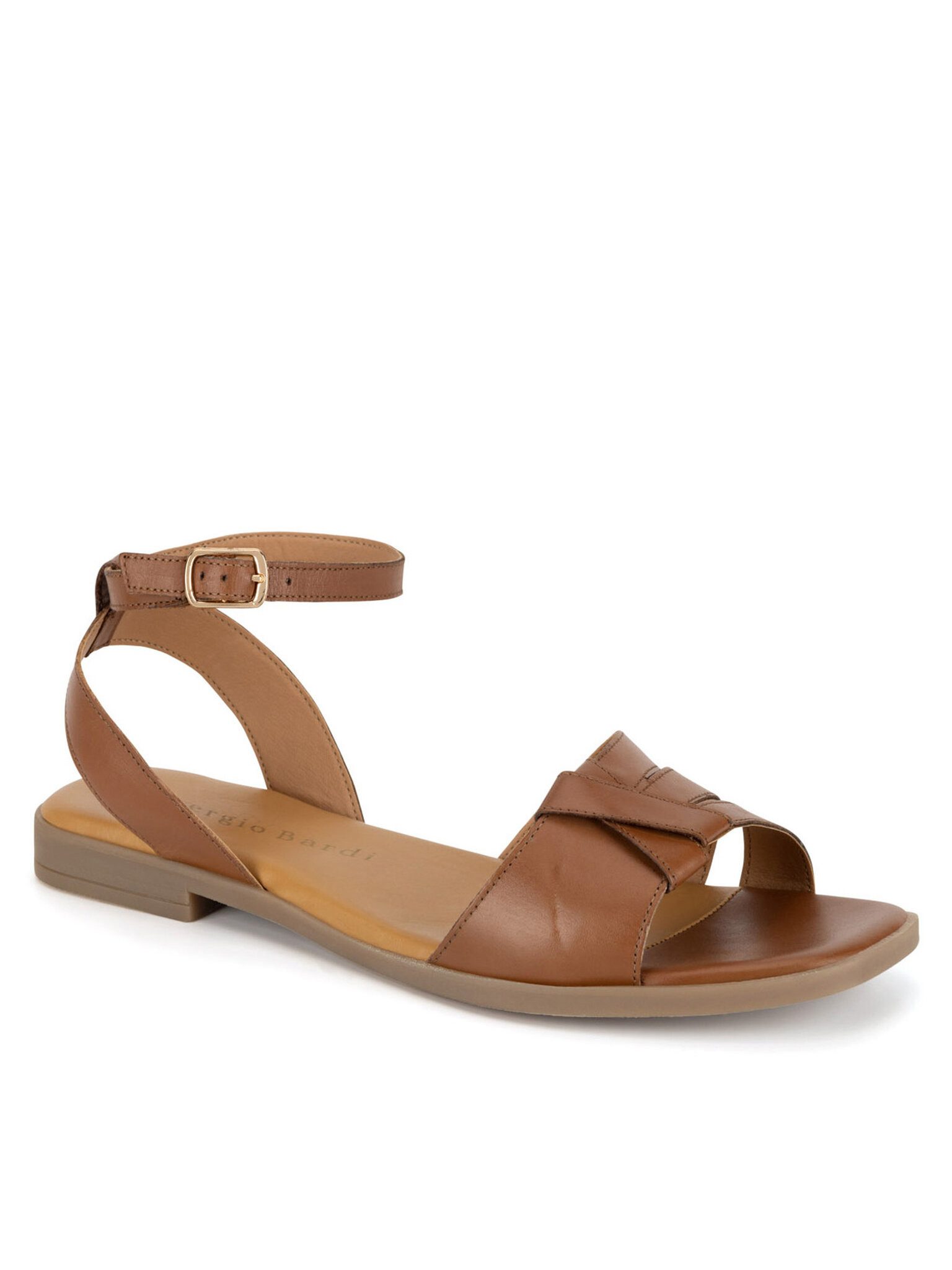 Sergio Bardi Sandalen WI16-D1033-02SB Braun Sandale günstig online kaufen