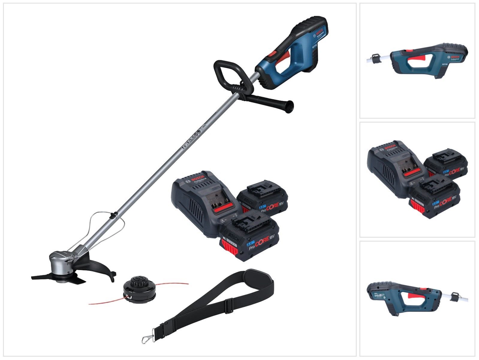 Bosch Professional Akku-Freischneider Bosch GFR 18V-23 Замерзання 18 V 230 mm + 2x ProCORE 8,0 Ah + Lader