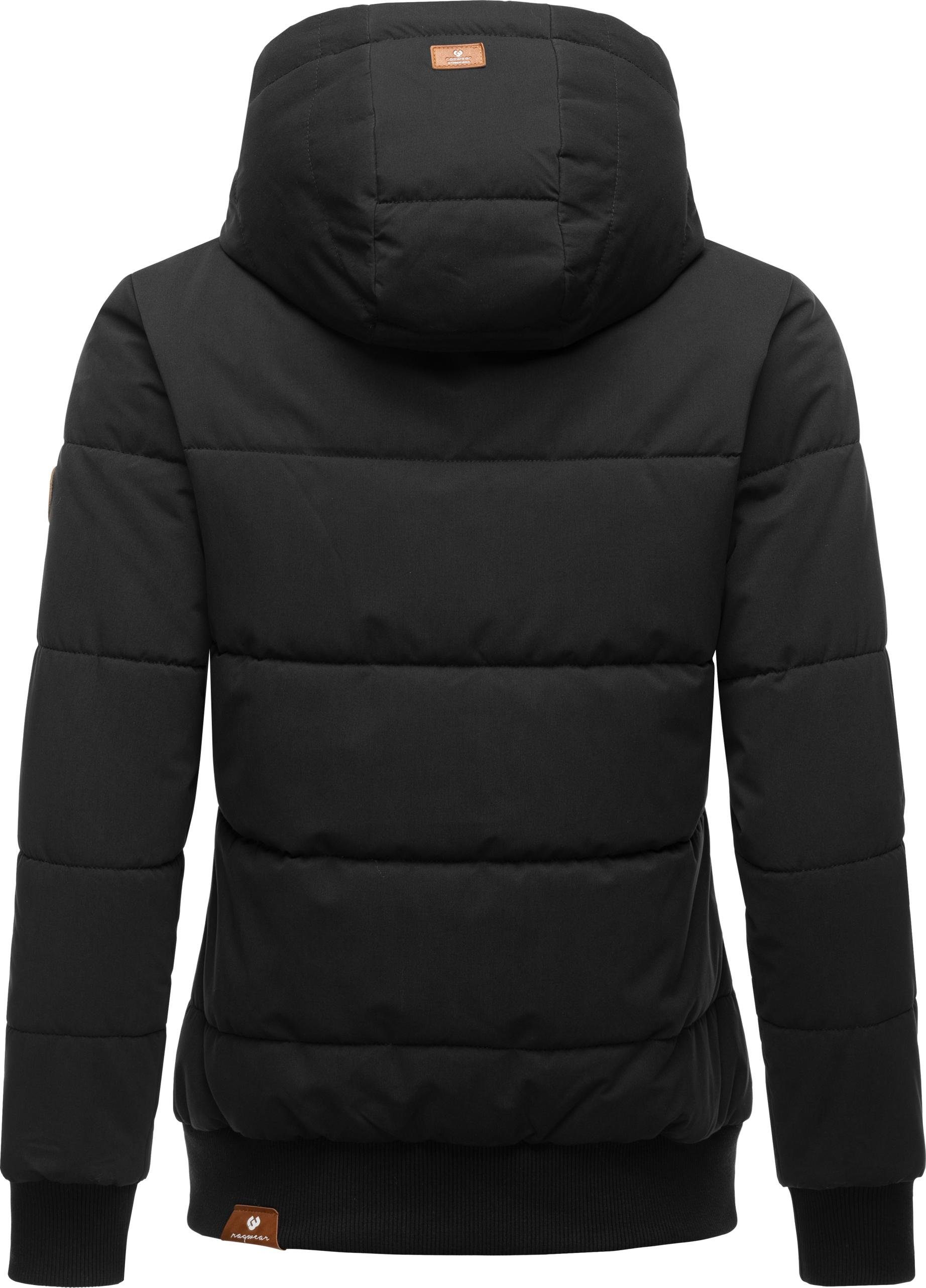 Ragwear Steppjacke Nuggys Solid stylische und taillierte Winterjacke
