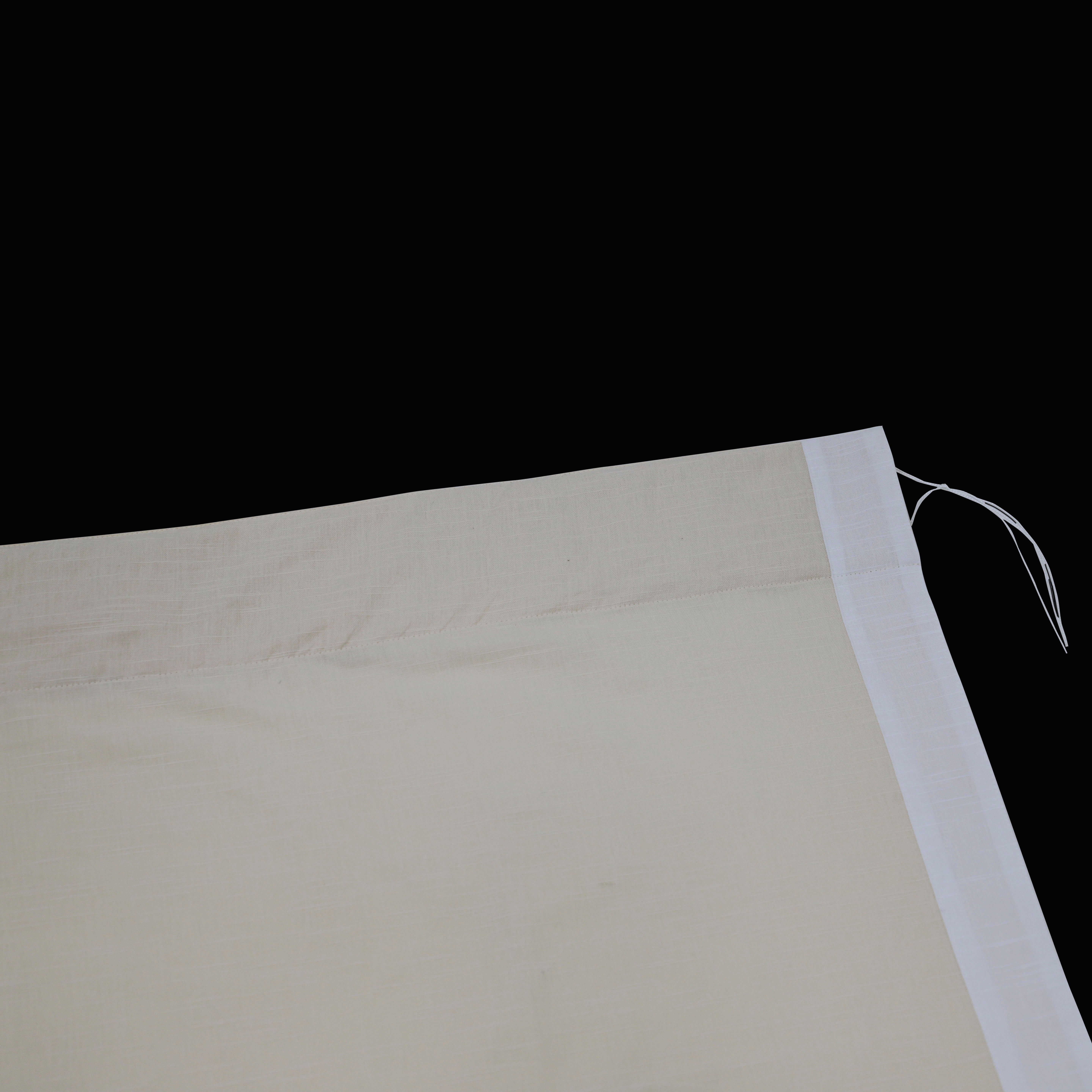 Vorhang Matias, andas, Multifunktionsband (1 verschiedene monochrom, Größen St), blickdicht, blickdicht, beige/weiß