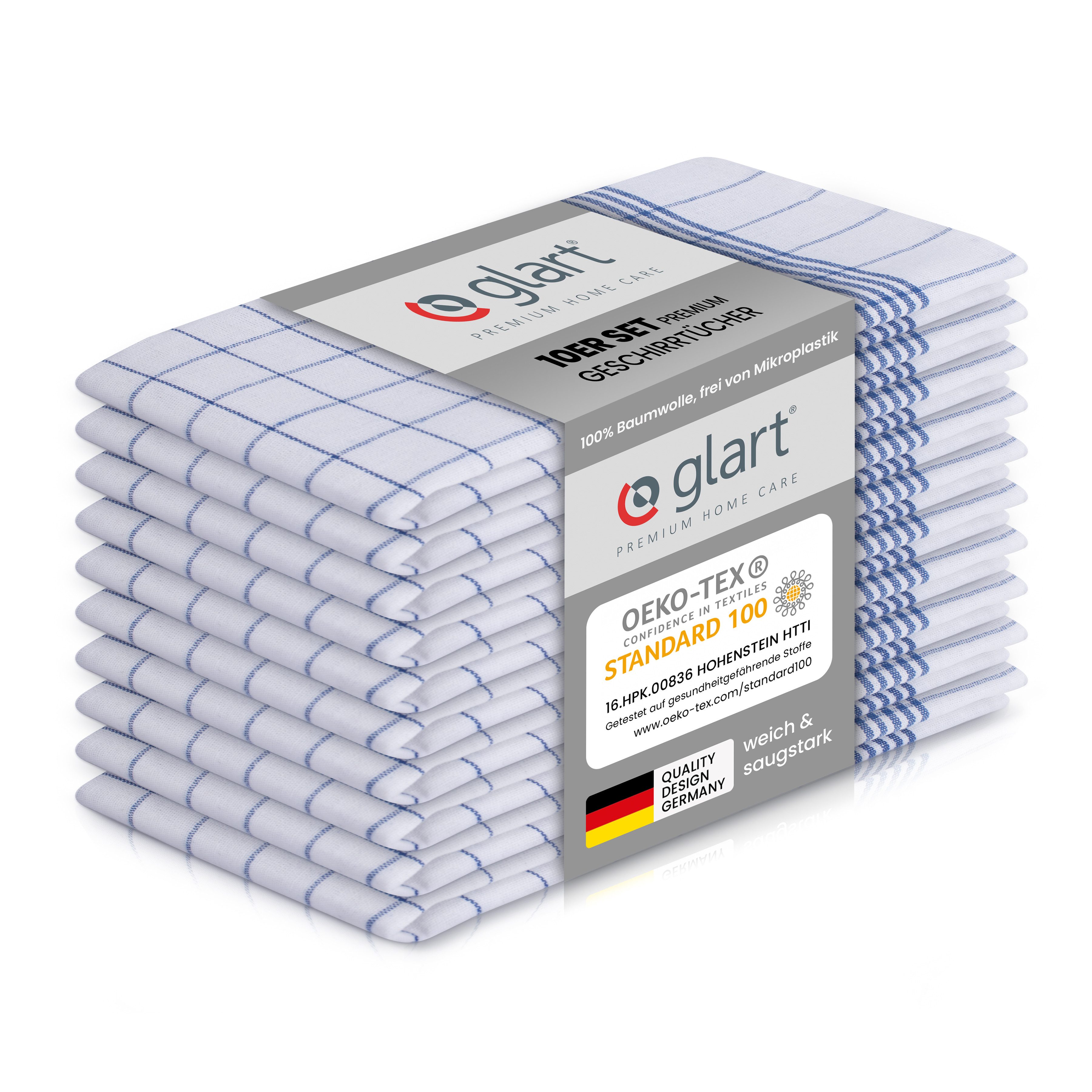 Glart Geschirrtuch 48KB2 10er Set Geschirrtücher günstig online kaufen