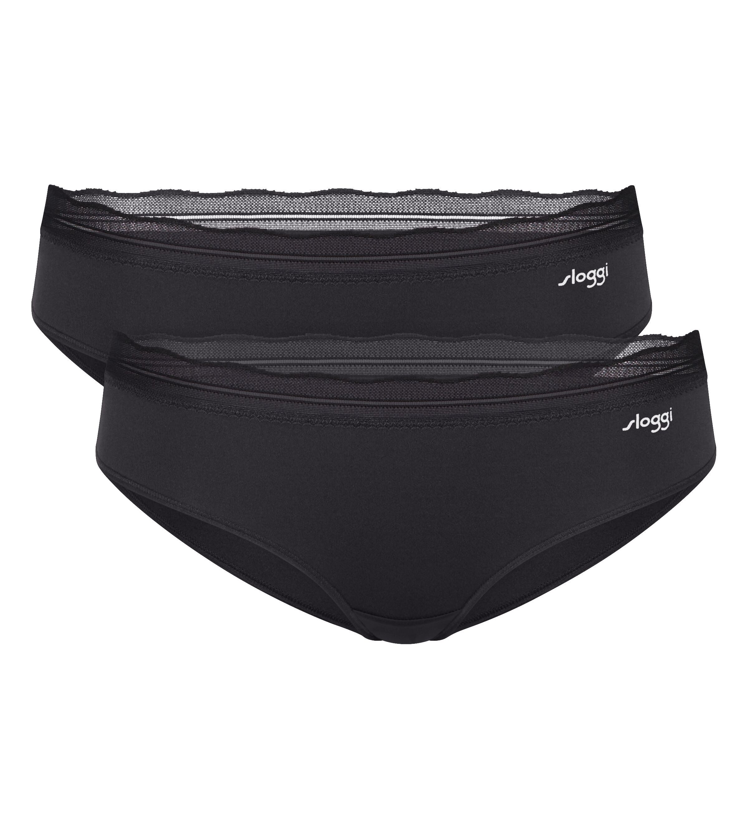 sloggi Hipster GO Blush Hipster 2P mit Spitzendetails