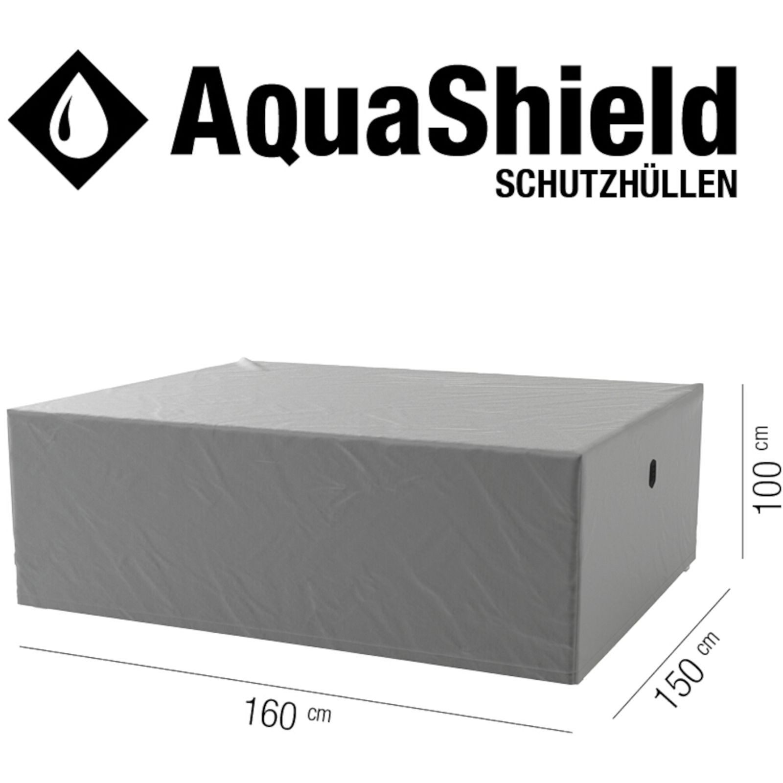 Siena Garden Schutzplane AquaShield Sitzgruppenhülle 160 x 150 x 100 cm
